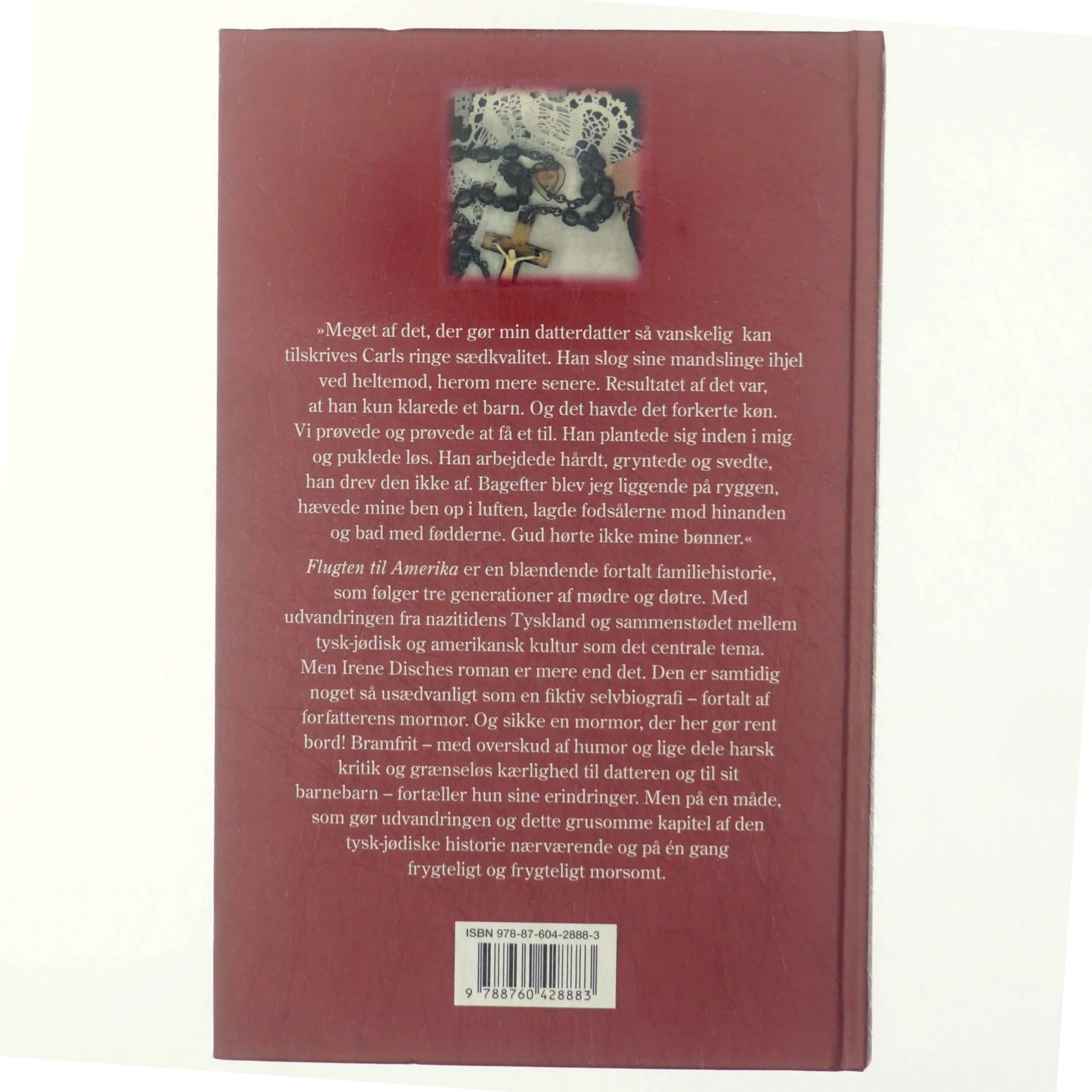 Flugten til Amerika : roman af Irene Dische (Bog)