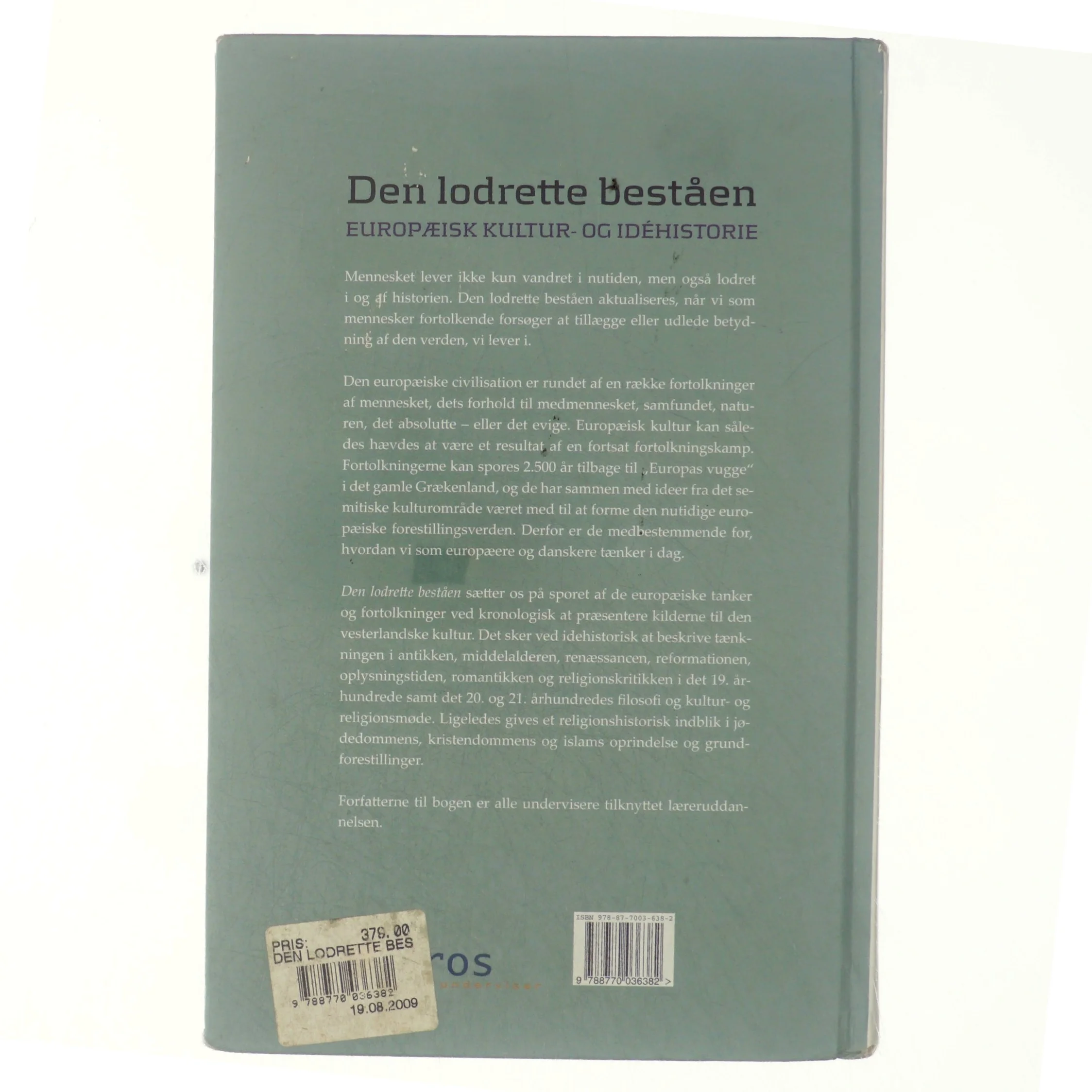 Den lodrette beståen (Bog)