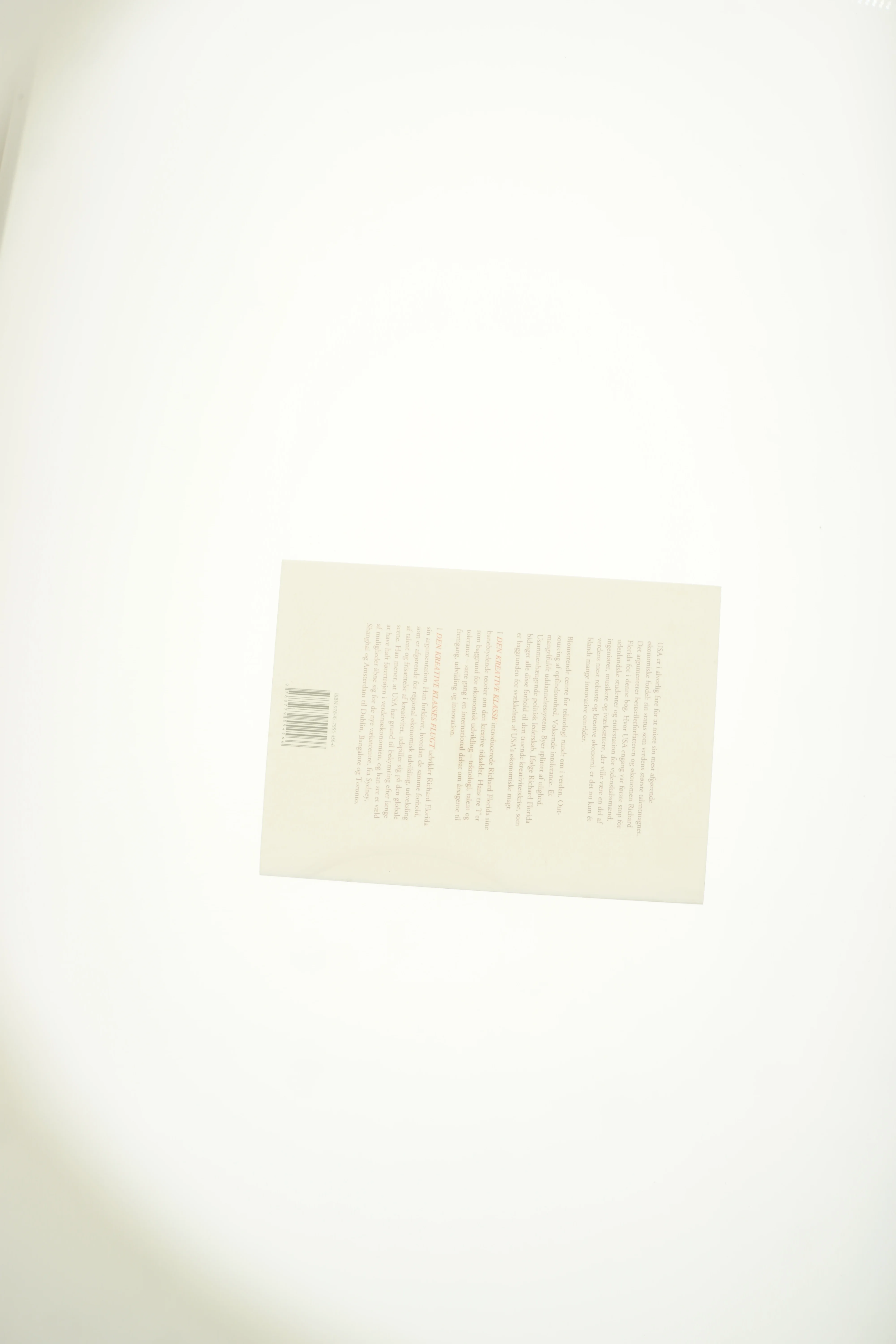 Den kreative klasses flugt : den nye globale konkurrence om talent af Richard Florida (Bog)