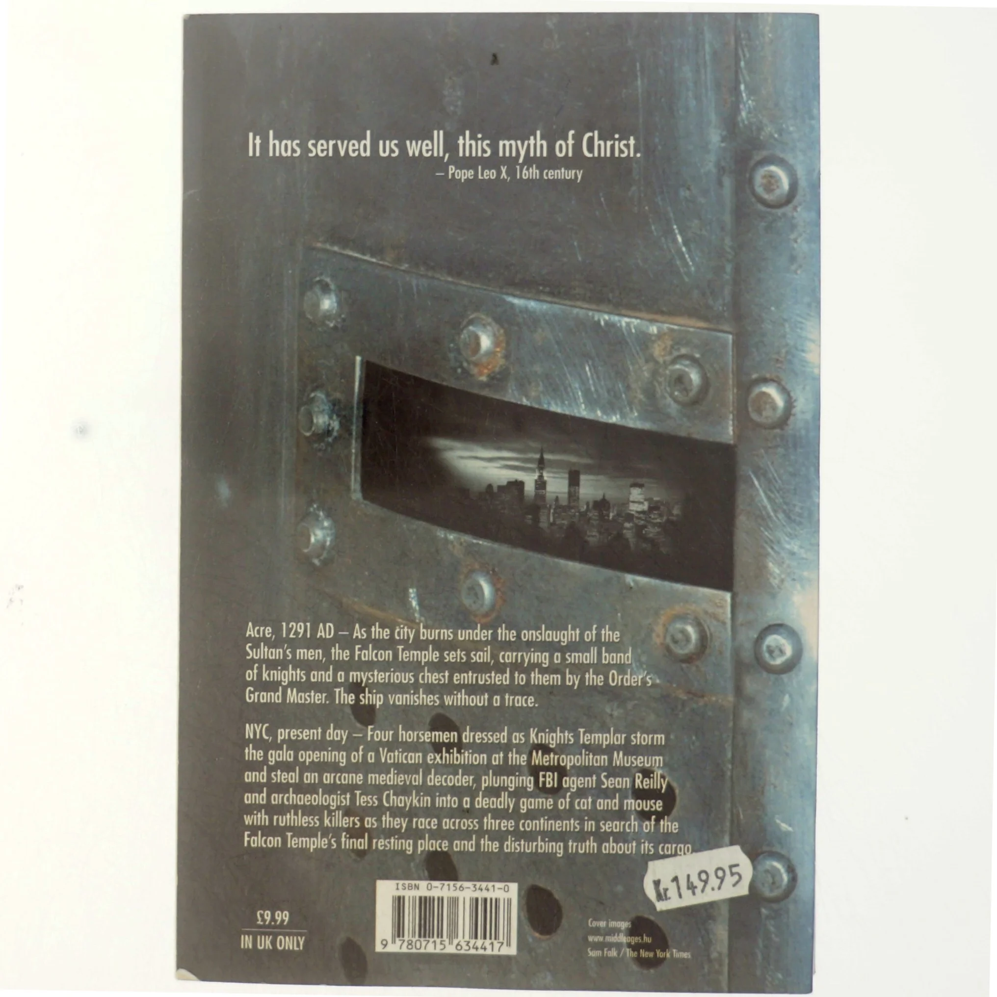 The last templar af Raymond Khoury (Bog)