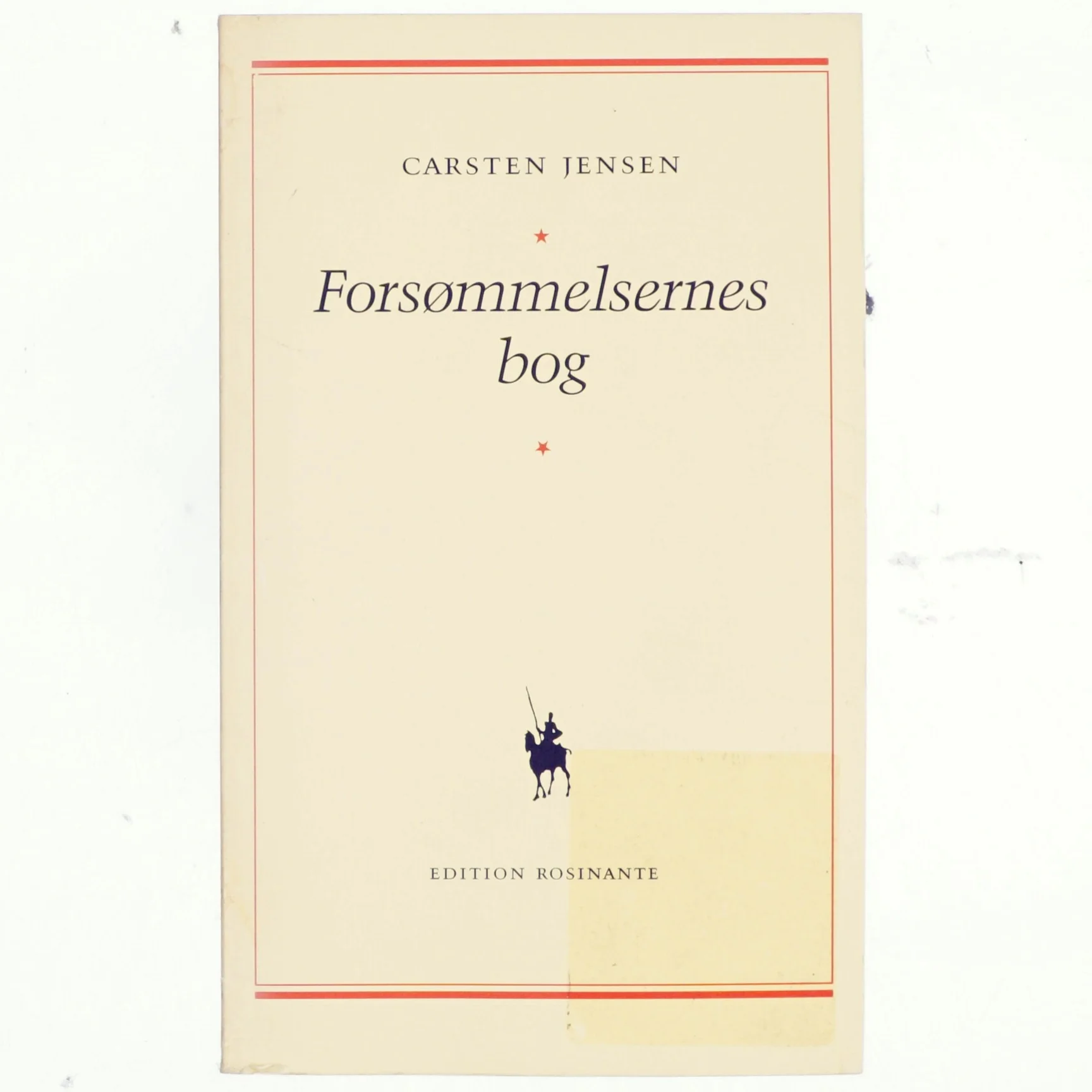 Forsømmelsernes bog af Carsten Jensen (f. 1952) (Bog)