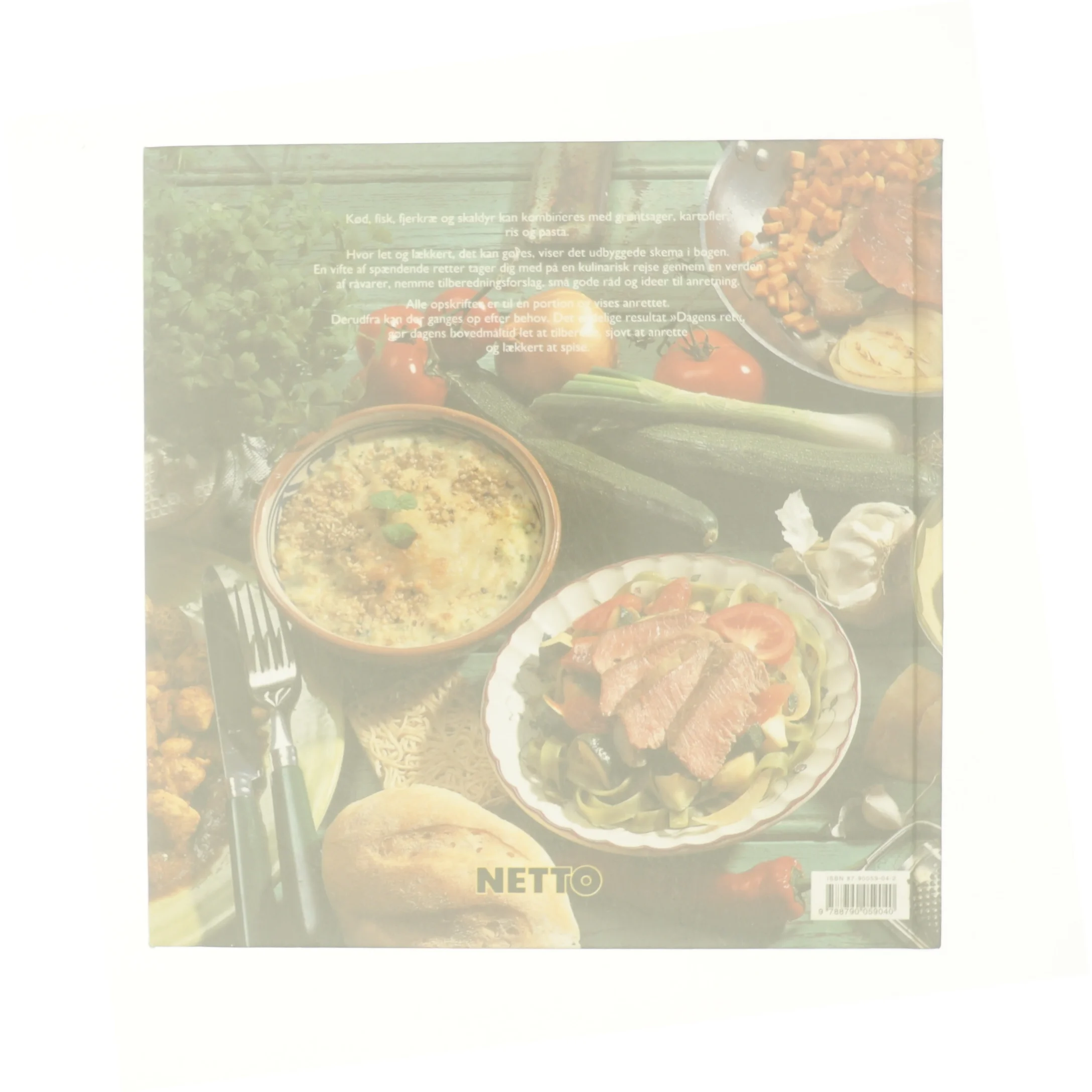 Middagsbogen : dagens ret (Bog)