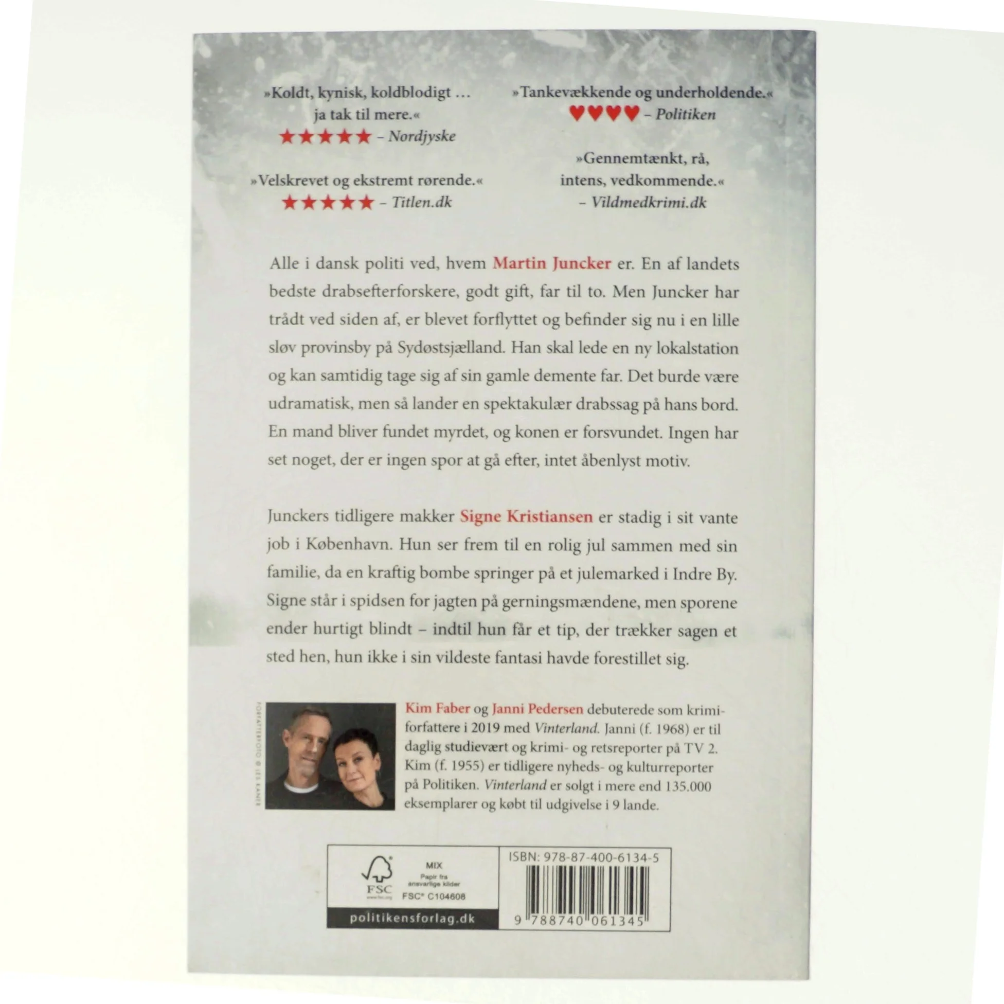 Vinterland af Kim Faber, Janni Pedersen (Bog)