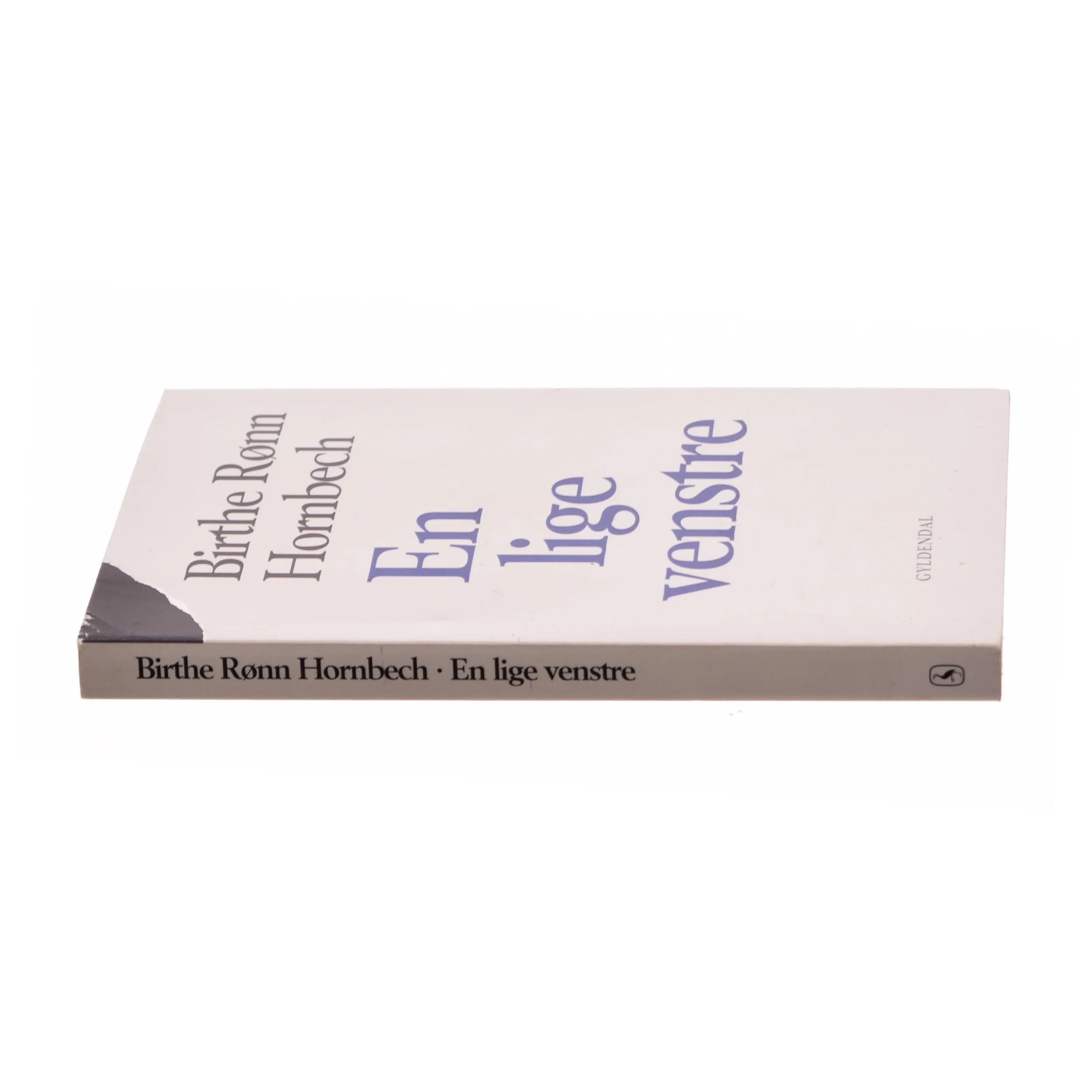 En lige venstre af Birthe Rønn Hornbech (Bog)