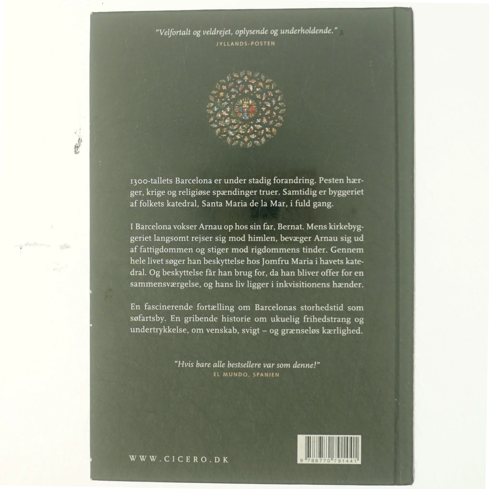 Havets katedral af Ildefonso Falcones (Bog)