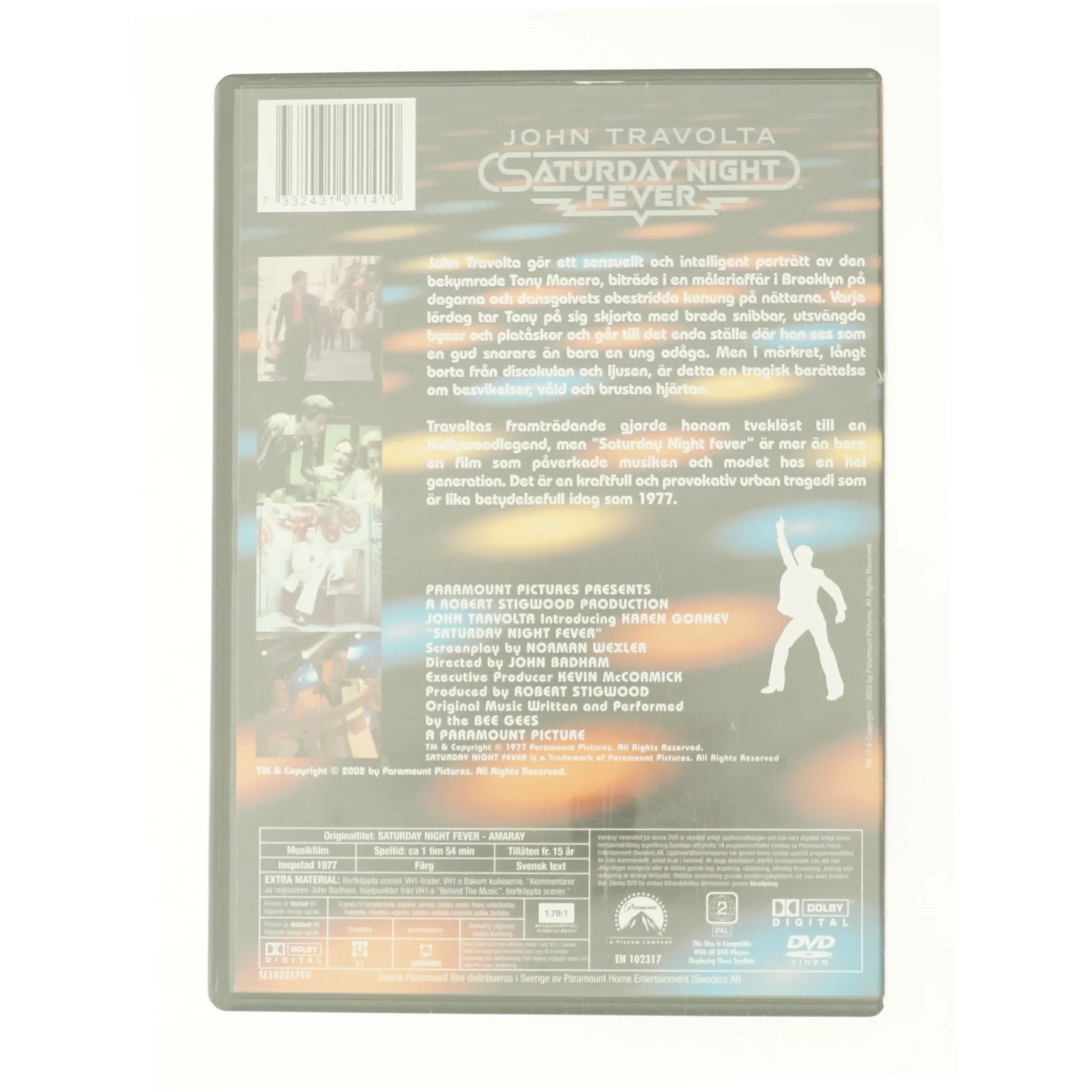 Saturday nigth fever (DVD) fra dvd