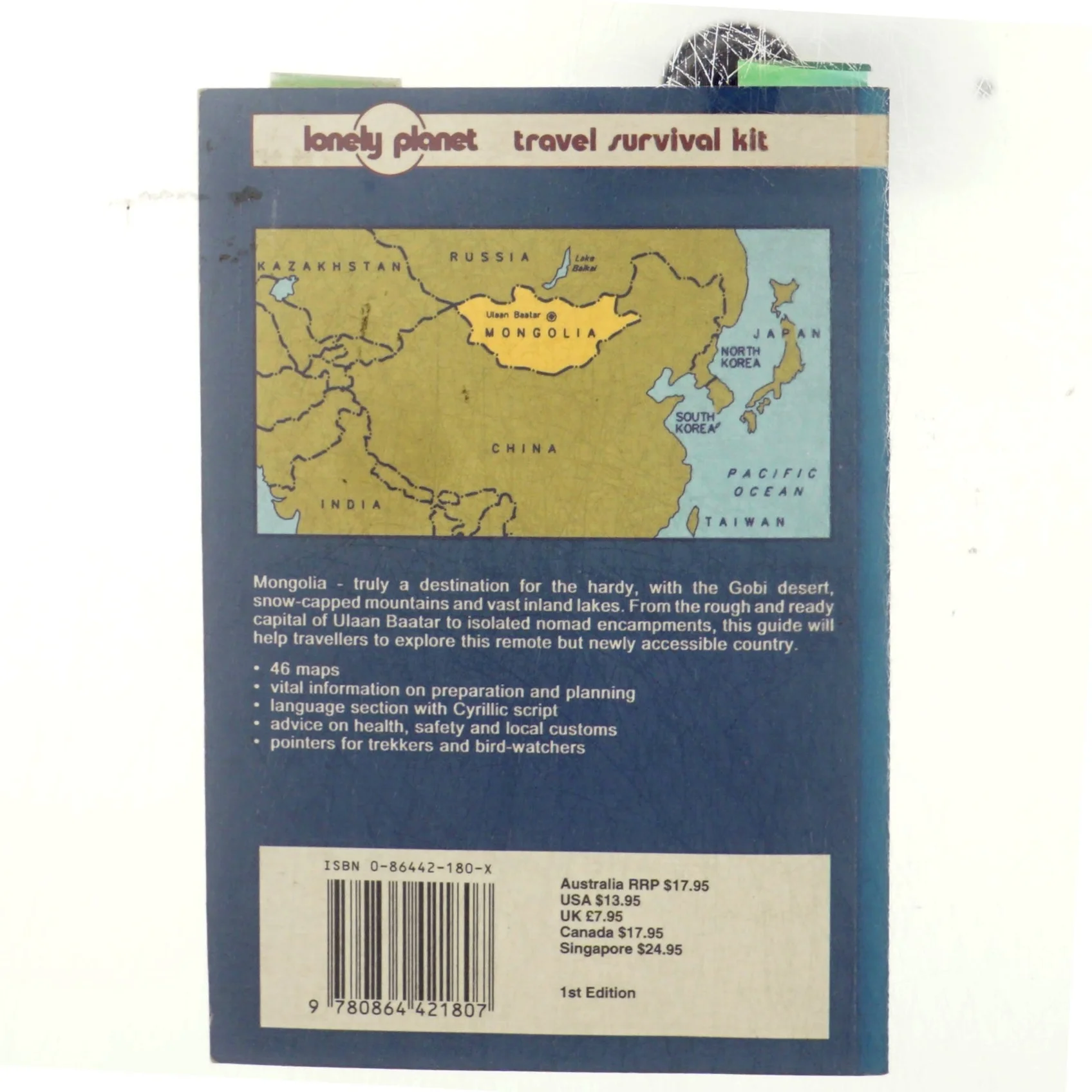 Mongolia : a travel survival kit af Robert Storey (Bog)