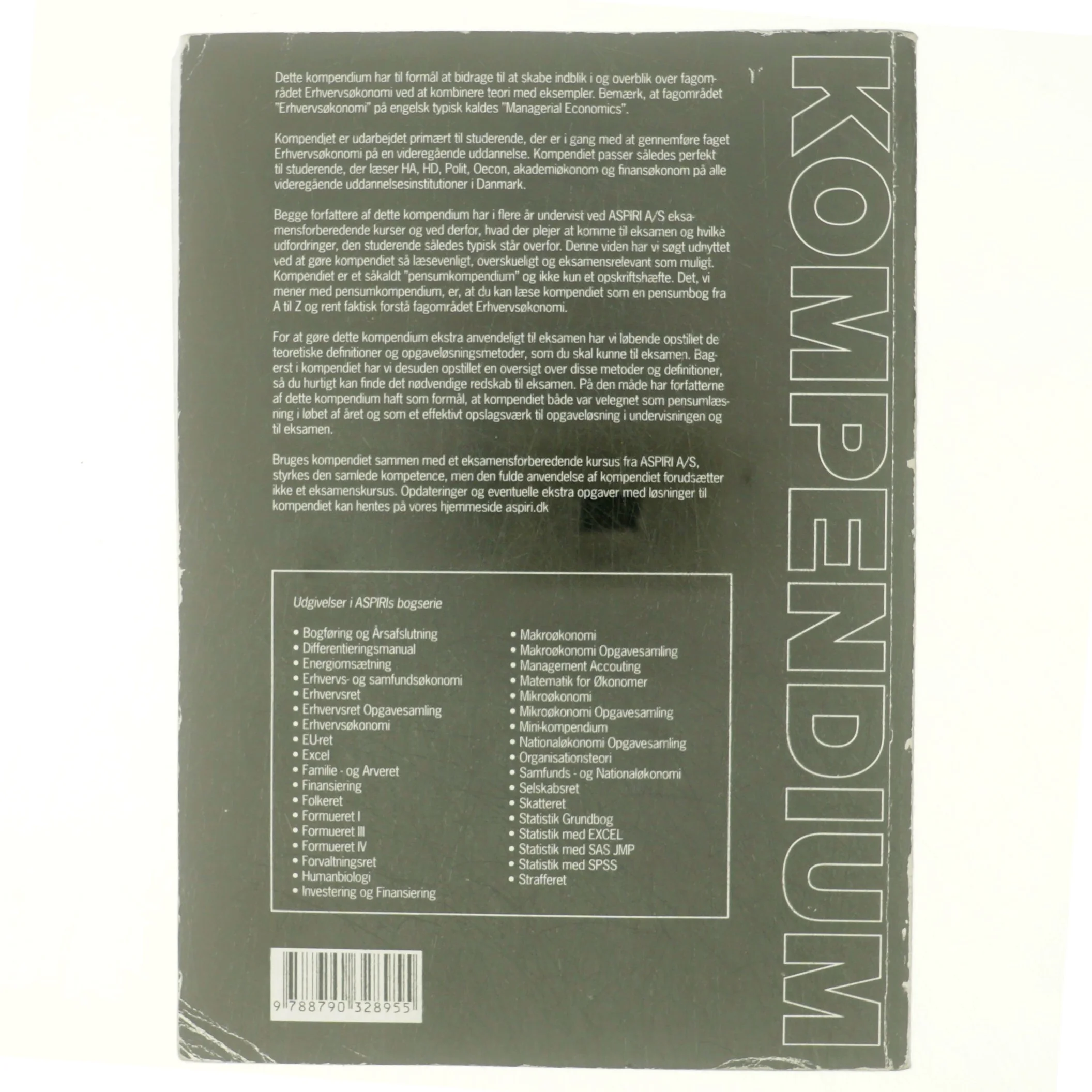 Kompendium i erhvervsøkonomi af Stephan van Rensburg (Bog)