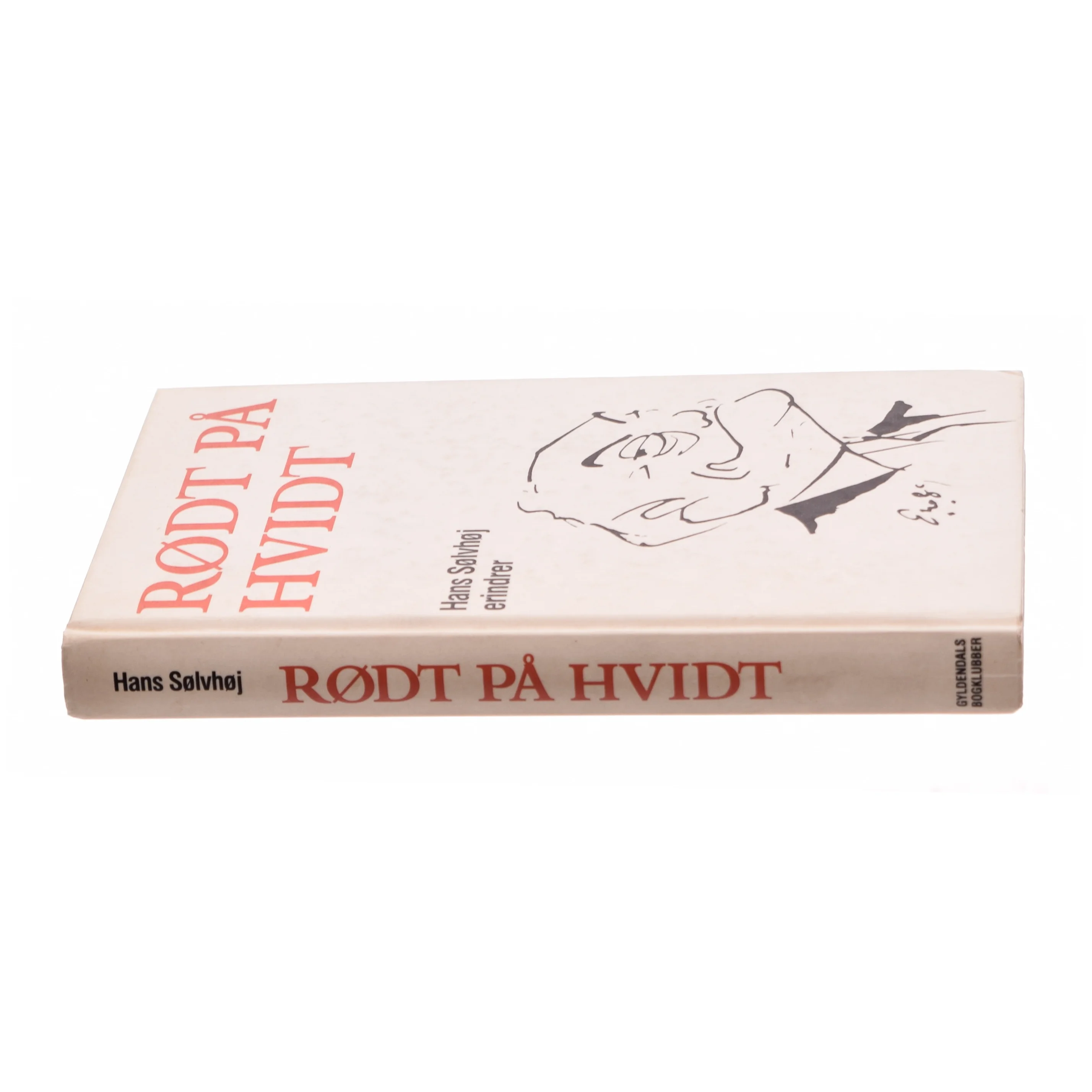 Rødt på hvidt af GHans Sølvhøj (bog)