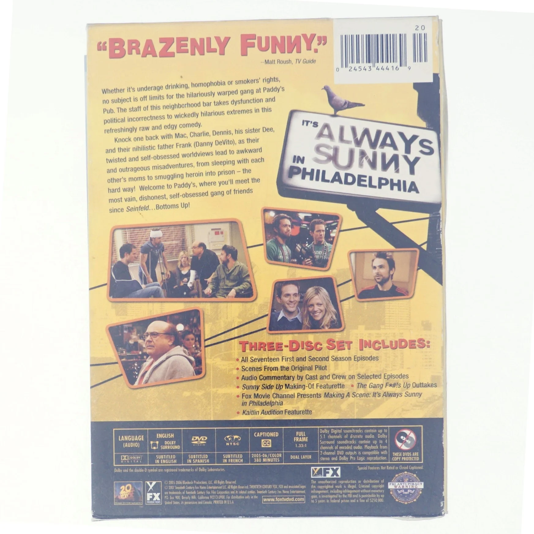 It's Always Sunny in Philadelphia - sæson 1 og 2 (dvd)