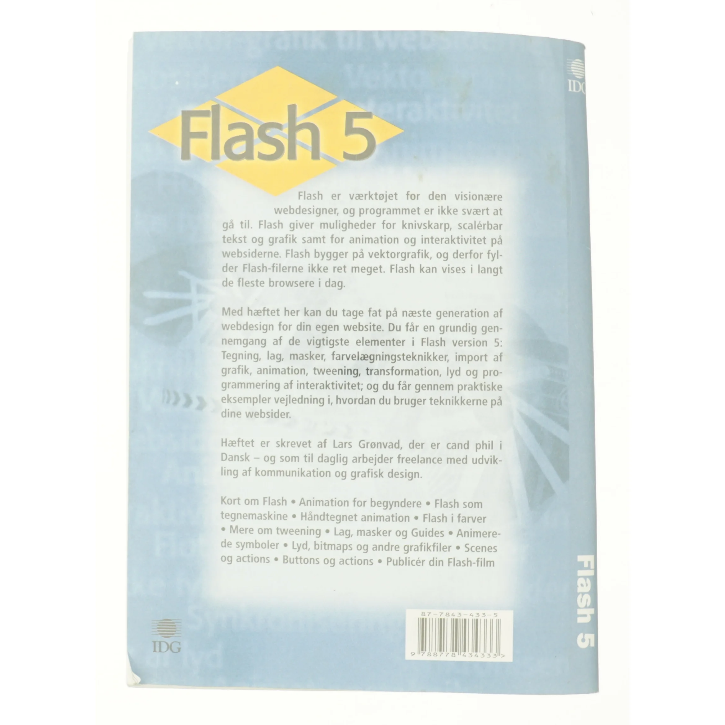 Flash 5 af Lars Grønvad (Bog)