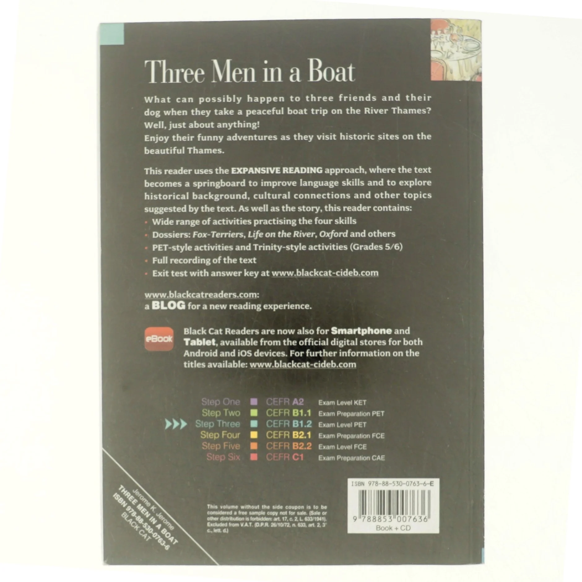 Three men in a boat af Jerome K. Jerome (Bog)