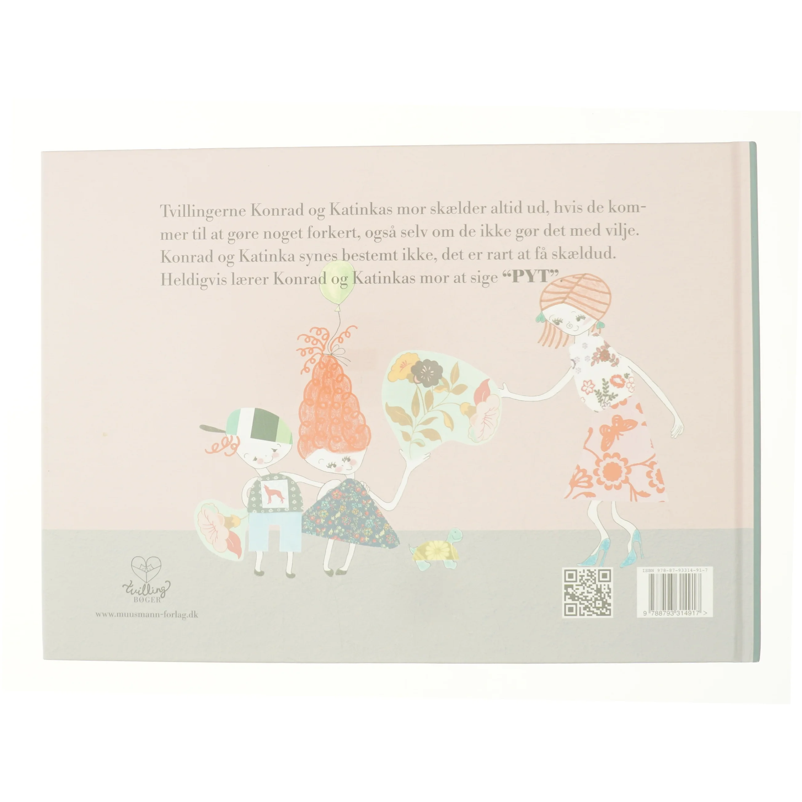 Konrad og Katinka - dengang Konrad og Katinkas mor lærte at sige pyt af Betina Hundebøll, Charlotte Thorhauge (Bog)