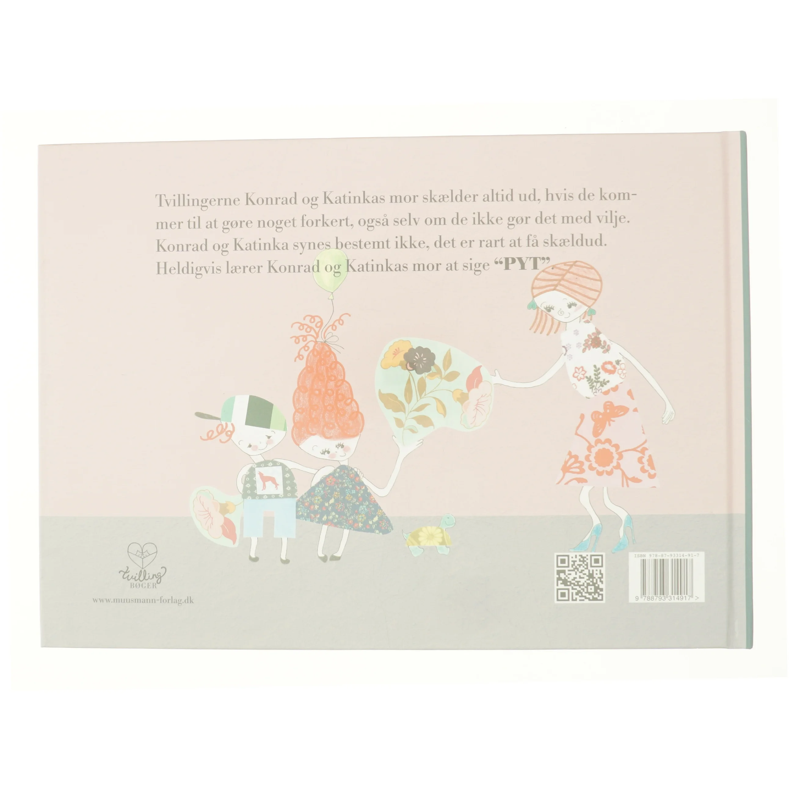 Konrad og Katinka - dengang Konrad og Katinkas mor lærte at sige pyt af Betina Hundebøll, Charlotte Thorhauge (Bog)
