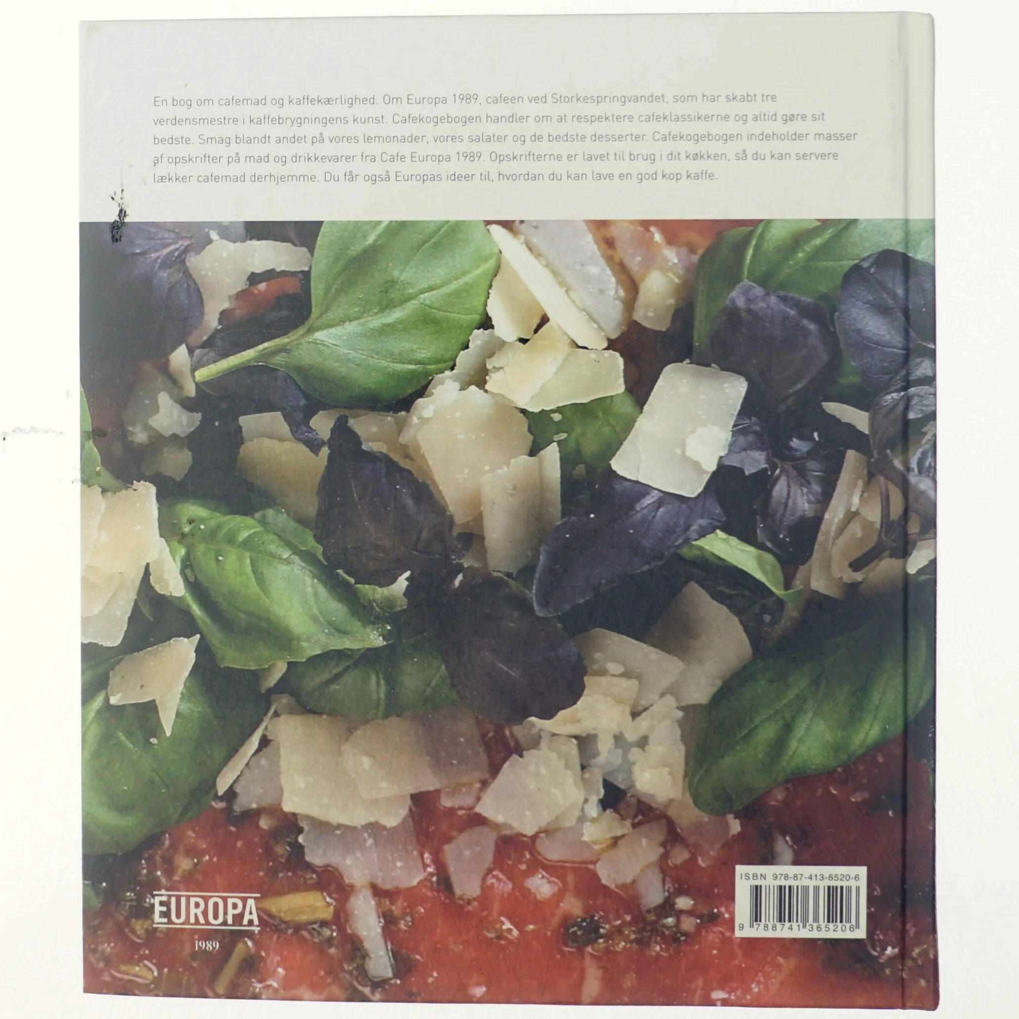 Cafekogebogen : Europa 1989 af Jens Nørgaard (f. 1963-09-21) (Bog)