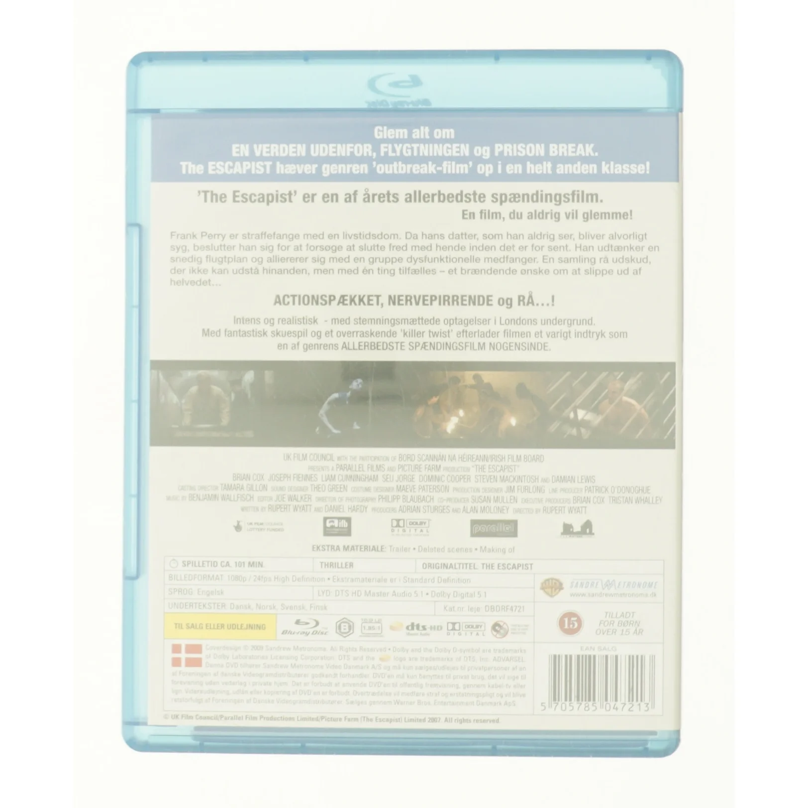The Escapist Blu-Ray fra dvd