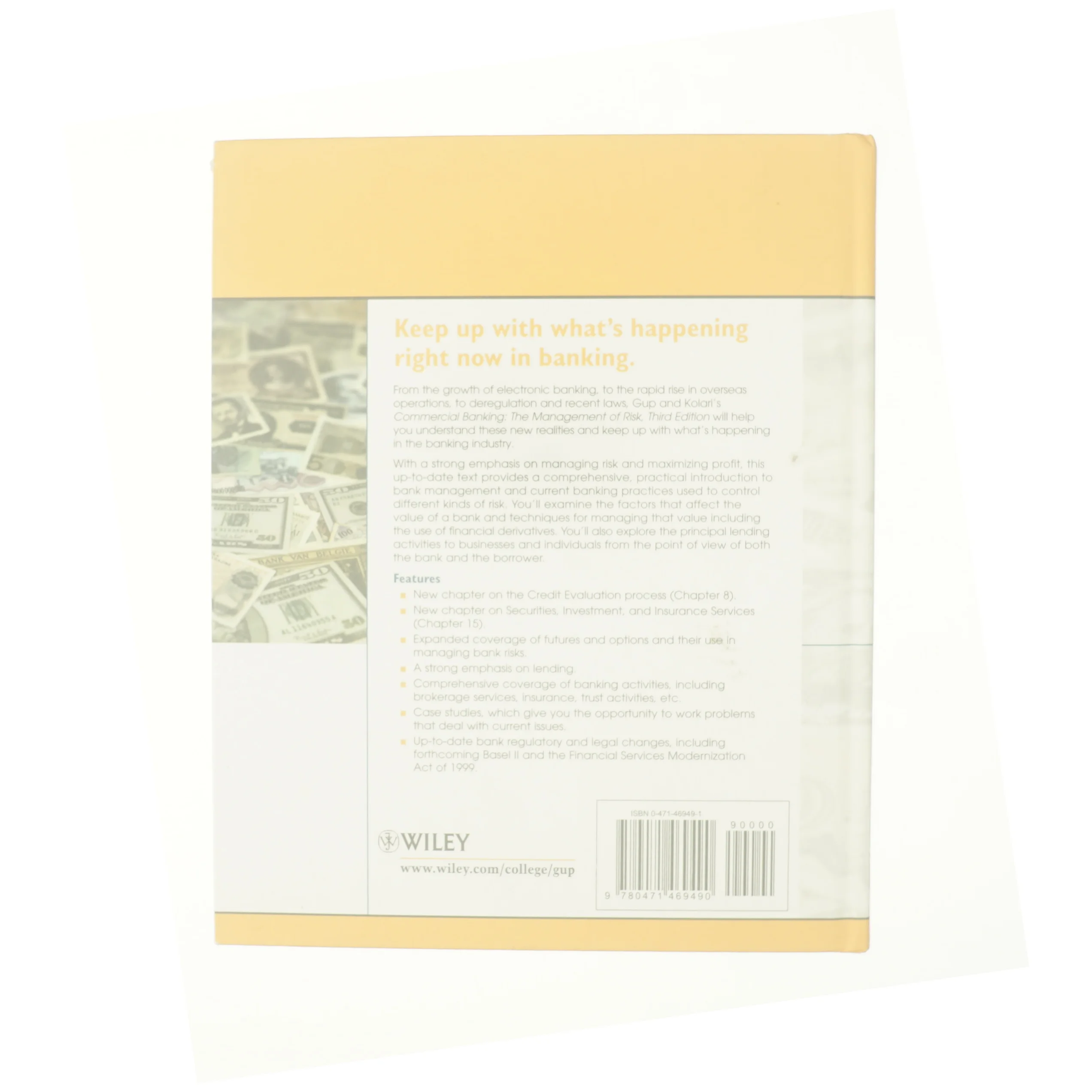 Commercial banking : the management of risk af Benton E. Gup (Bog)