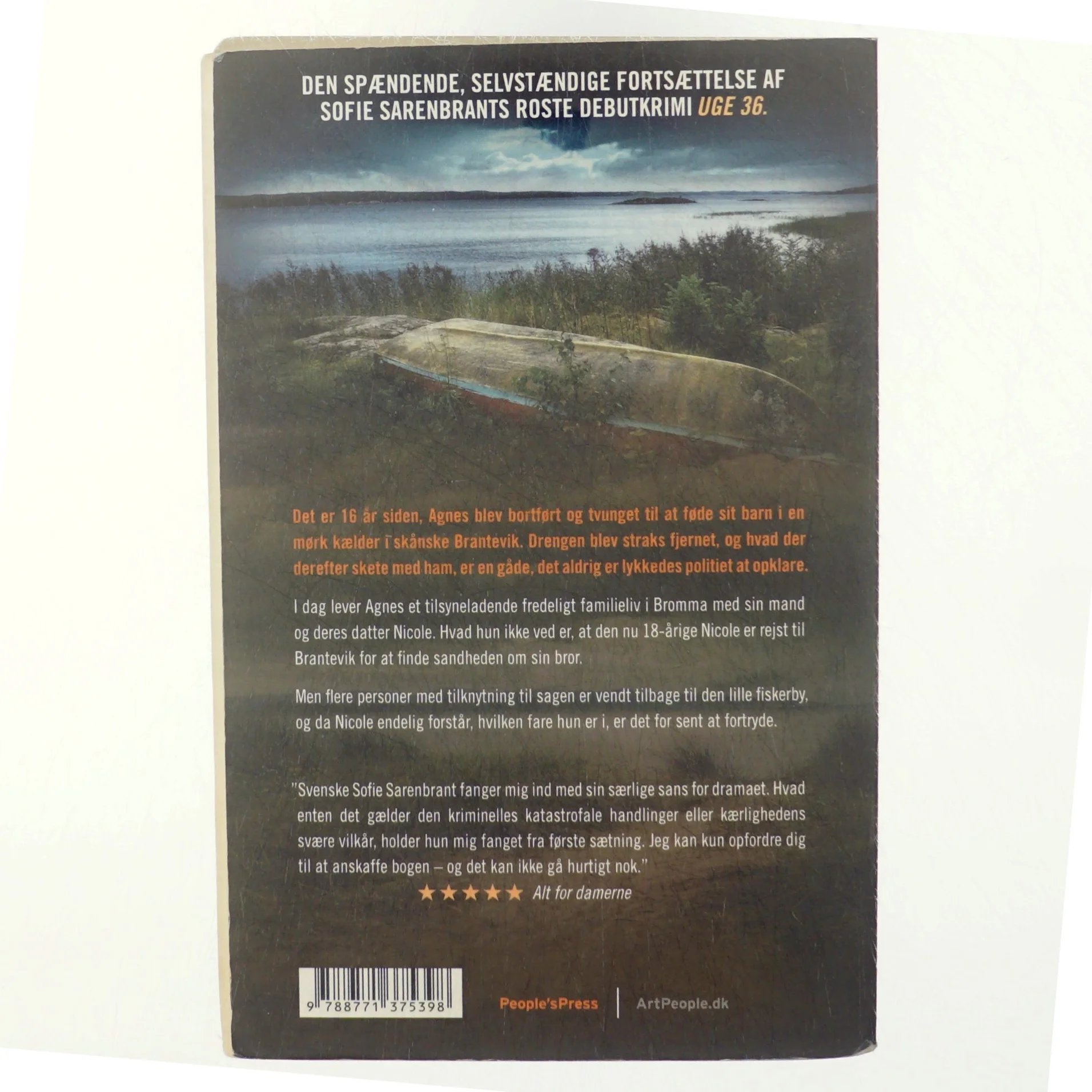 I stedet for dig : krimi af Sofie Sarenbrant (Bog)