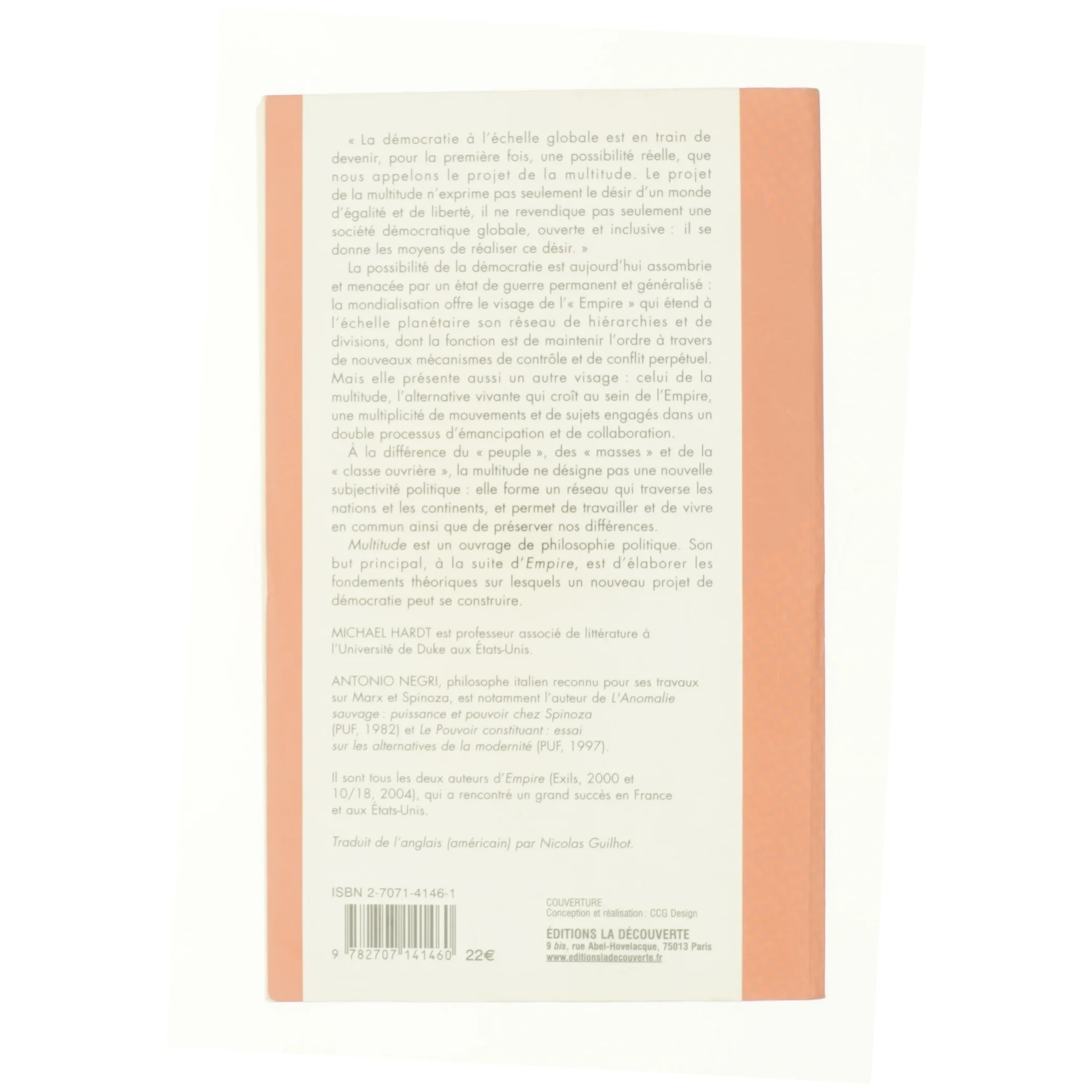 Multitude af Micheal Hardt og Antonio Negri (Bog)