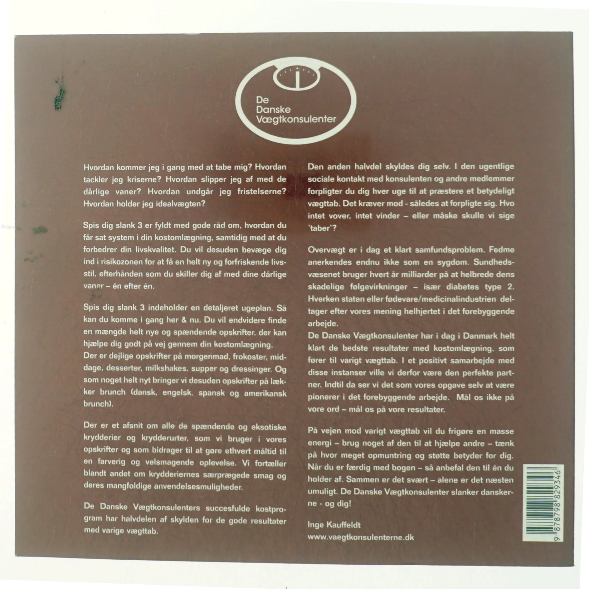 Spis dig slank 3, af Inge Kauffeldt