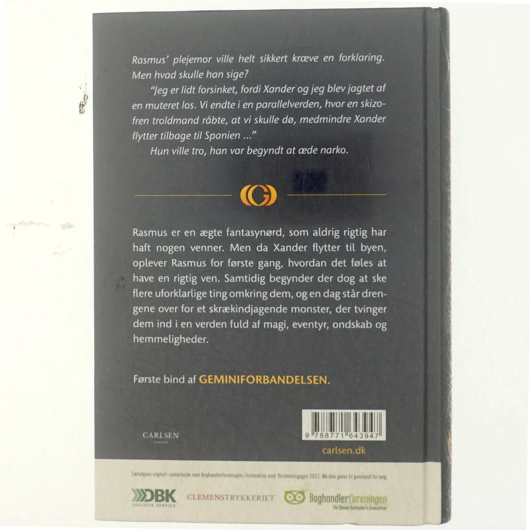 Gemini forbandelsen af Kim Ace (Bog)