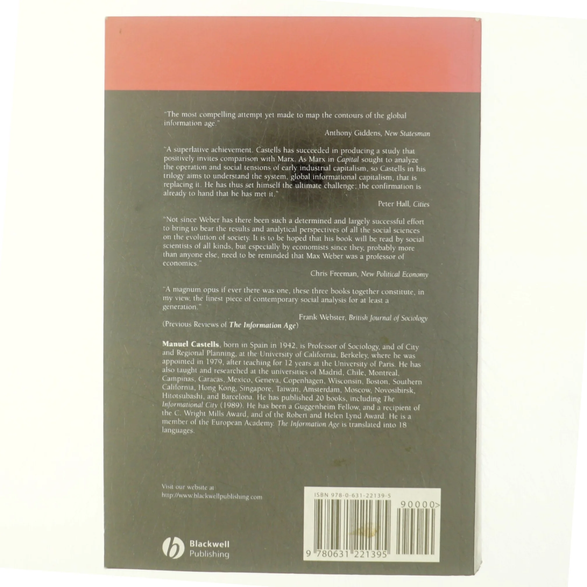 The information age : economy, society and culture af Manuel Castells (Bog)