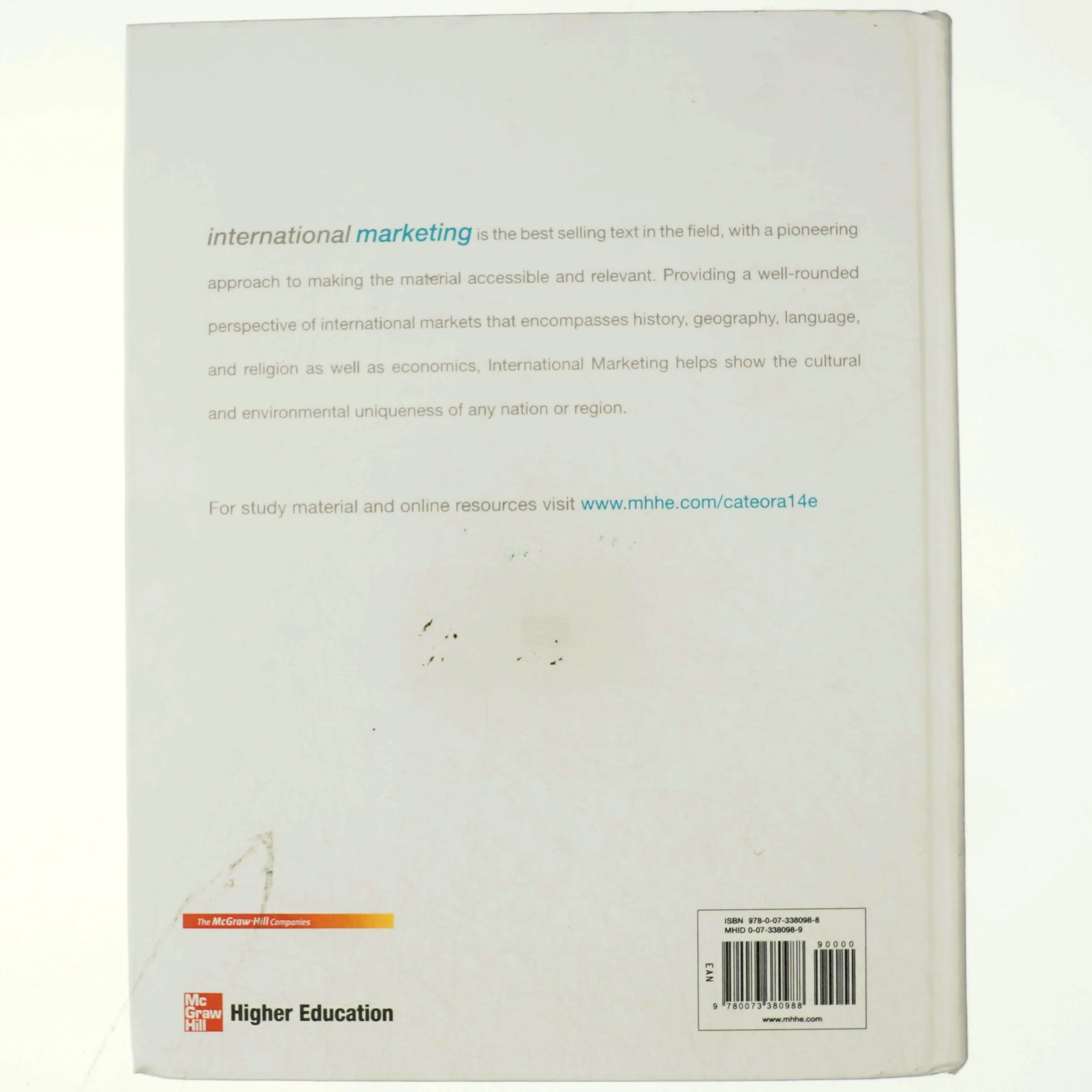 International marketing af Philip R. Cateora (Bog)