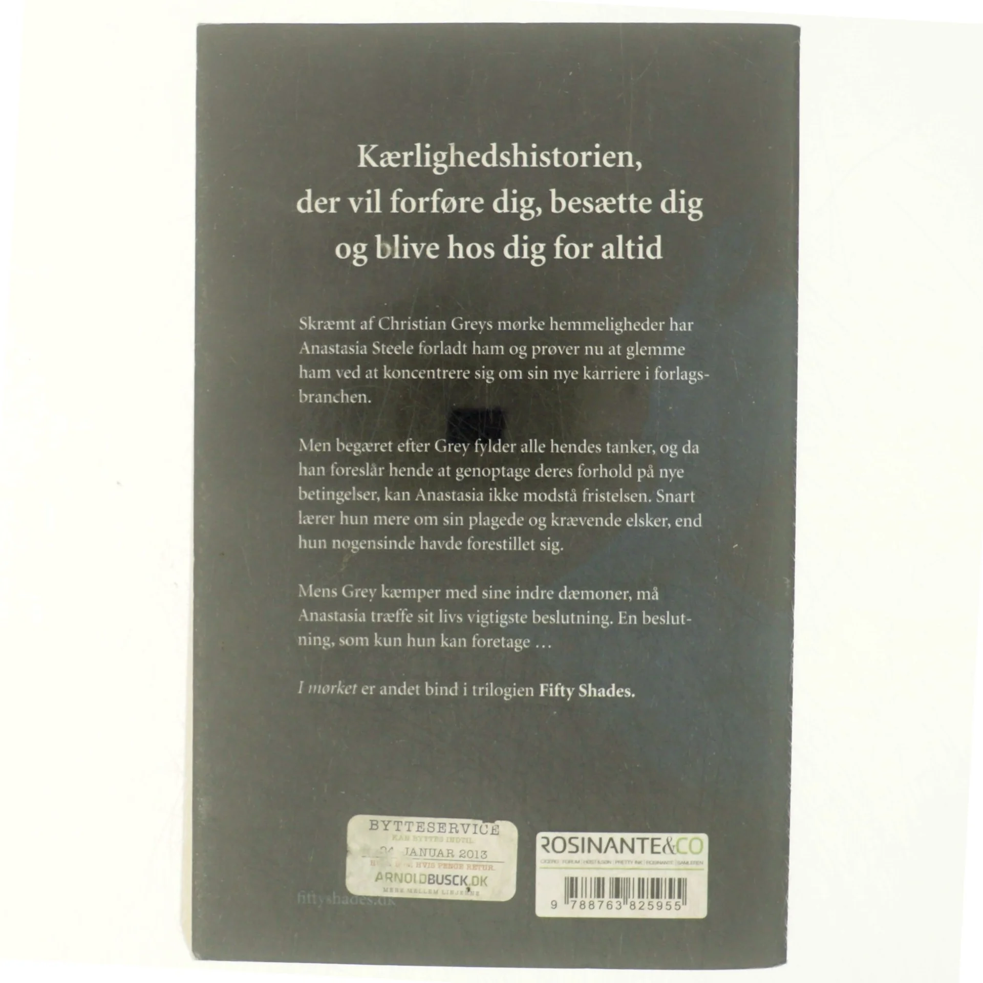Fifty shades - I mørket af E. L. James (Bog)