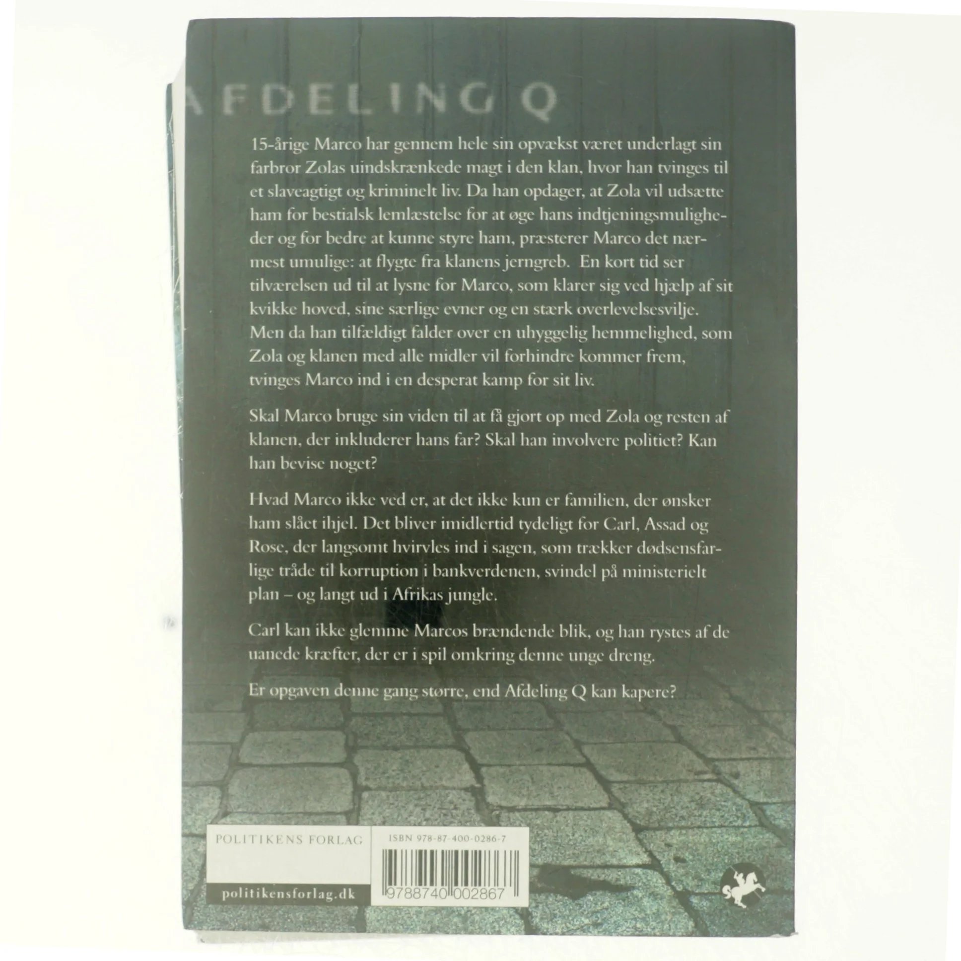 Marco effekten : krimithriller af Jussi Adler-Olsen (Bog)