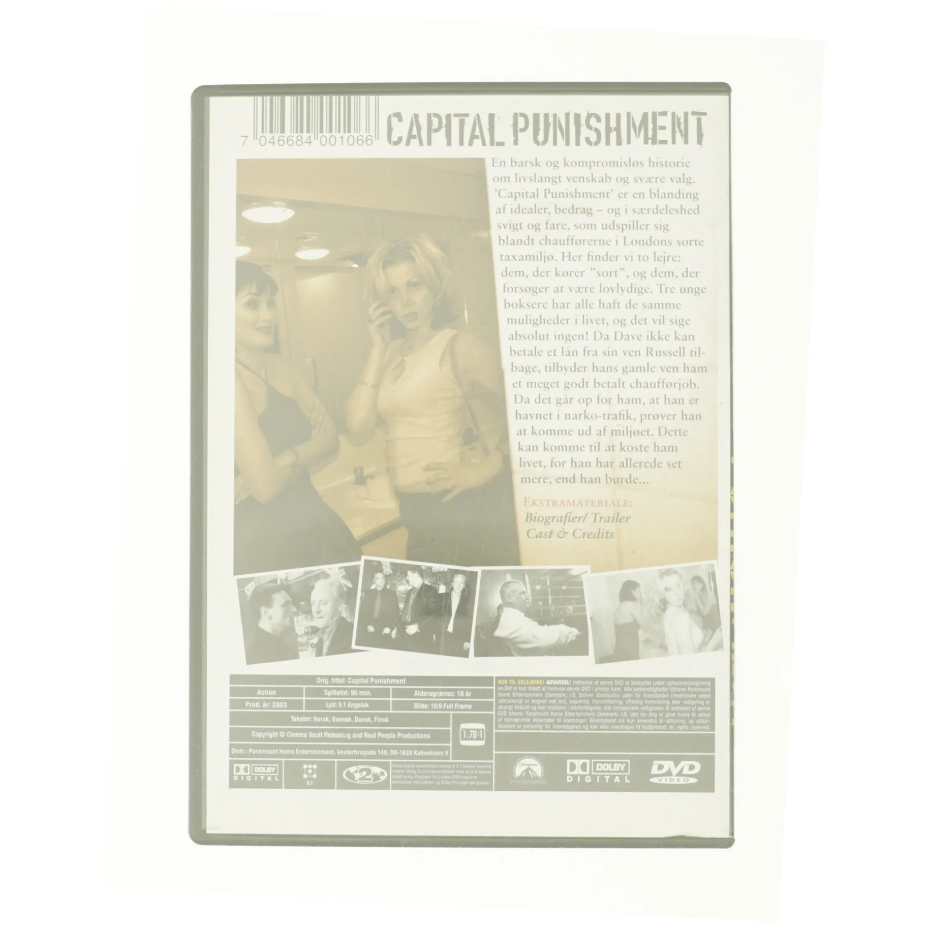 Capital Punishment fra DVD