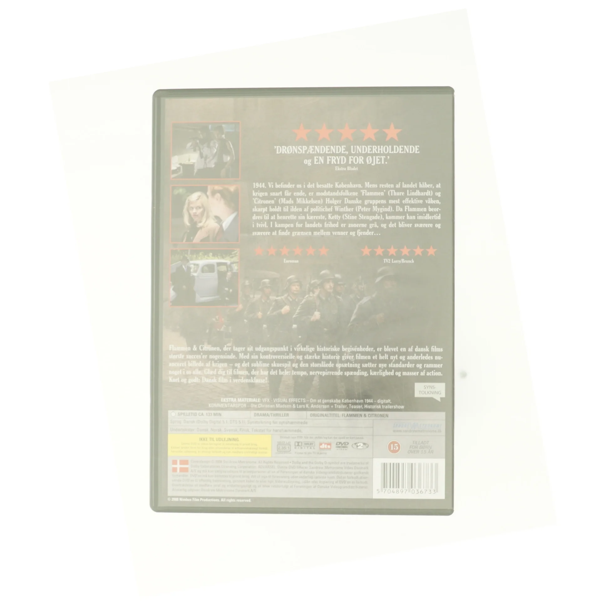 Flammen & Citronen fra DVD