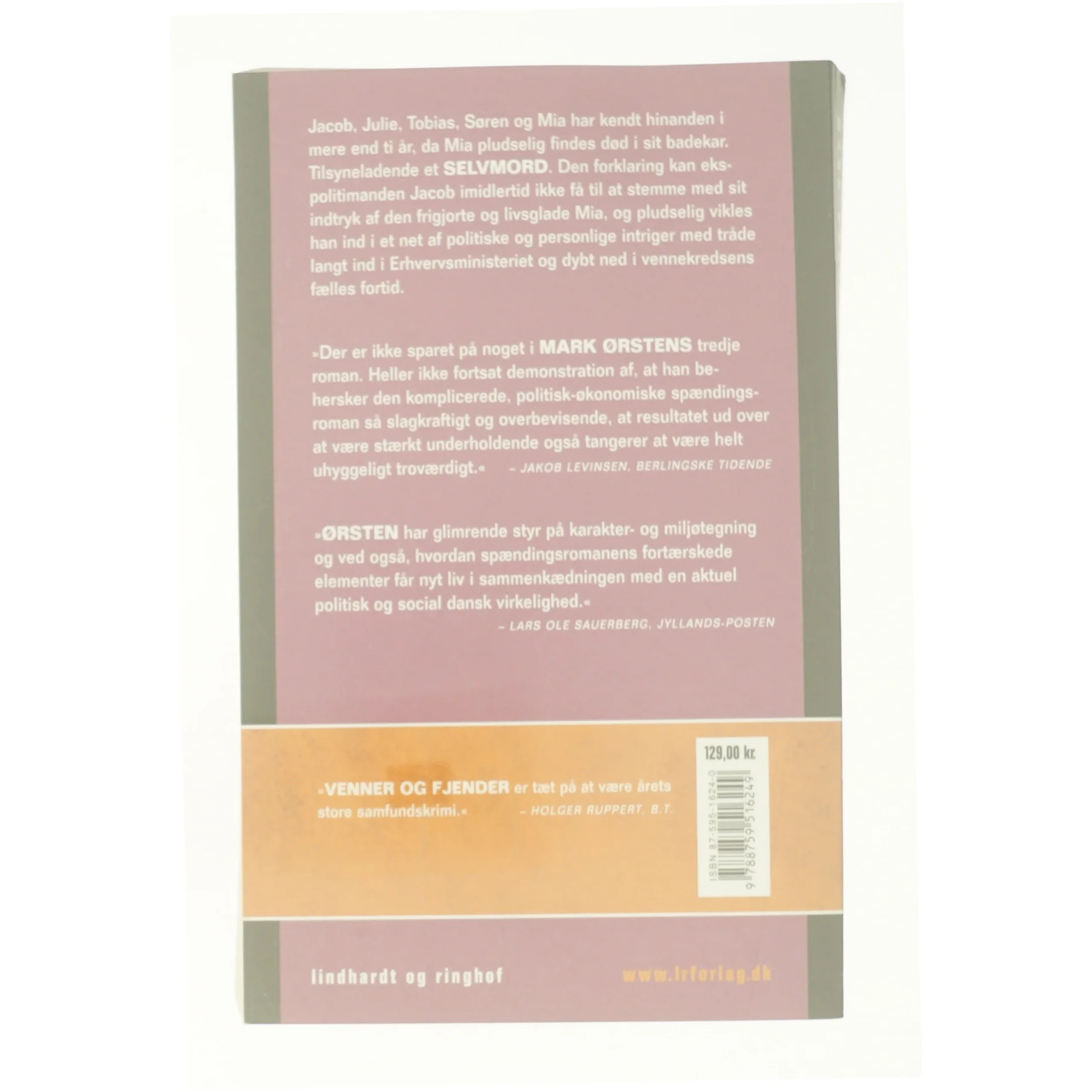 Venner og fjender af Mark Ørsten (Bog)