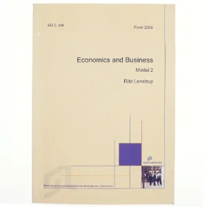 Econimics and Business, modul 2 af Rita Lenstrup