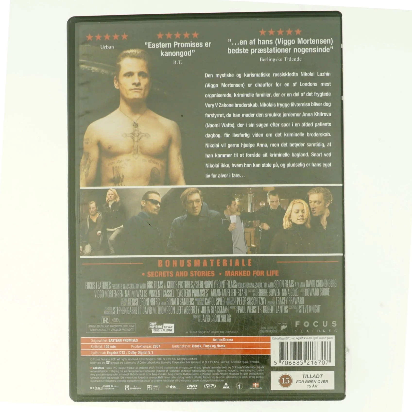 Eastern Promises (dvd)