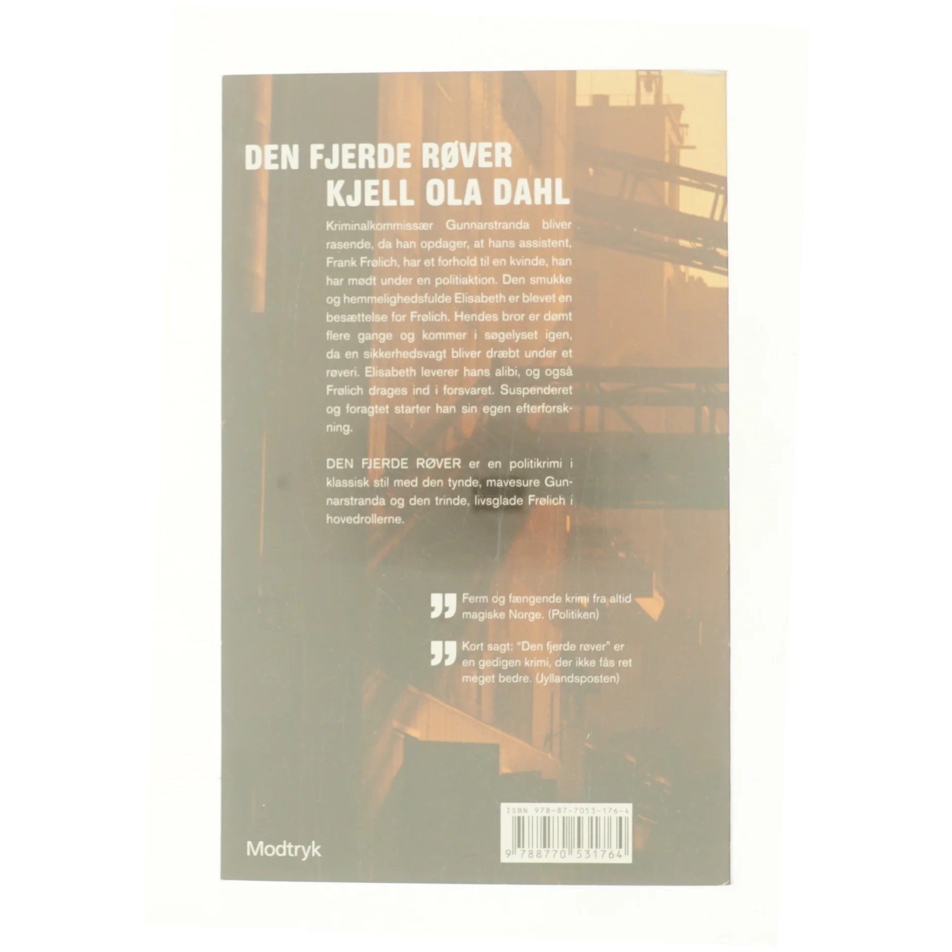 Den fjerde røver af Kjell Ola Dahl (Bog)