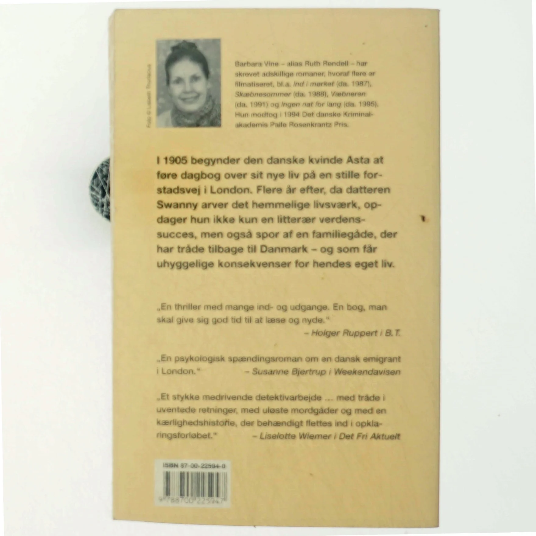 Astas bog af Barbara Vine (Bog)