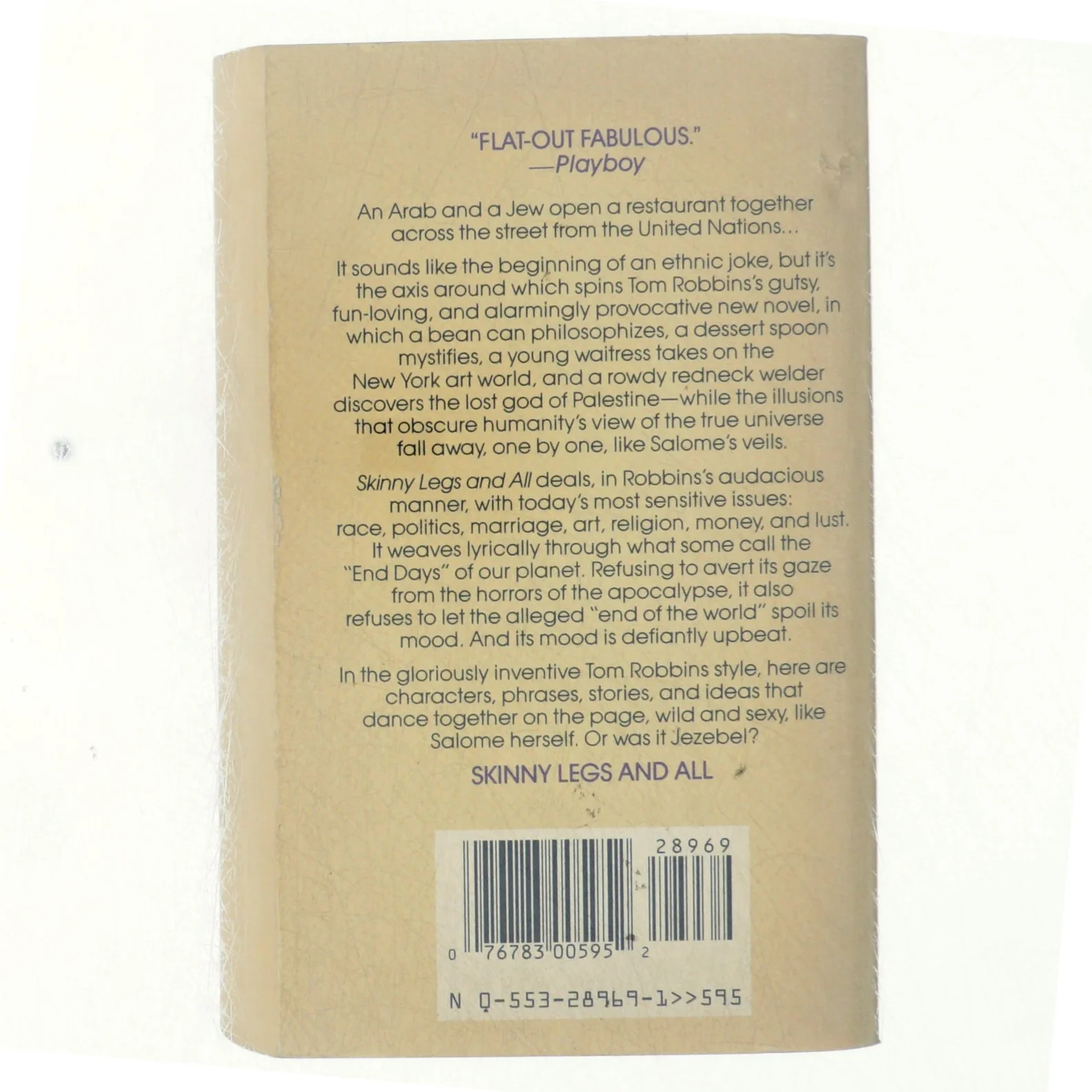 Skinny legs and all by Tom Robbins