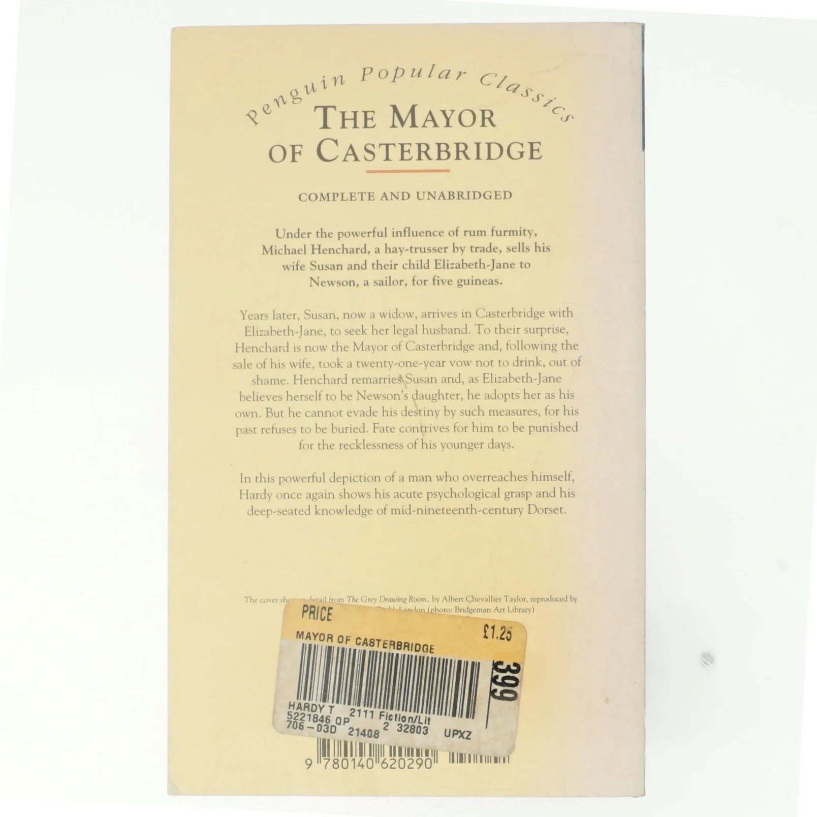 The Mayor of Casterbridge Novel by Thomas Hardy