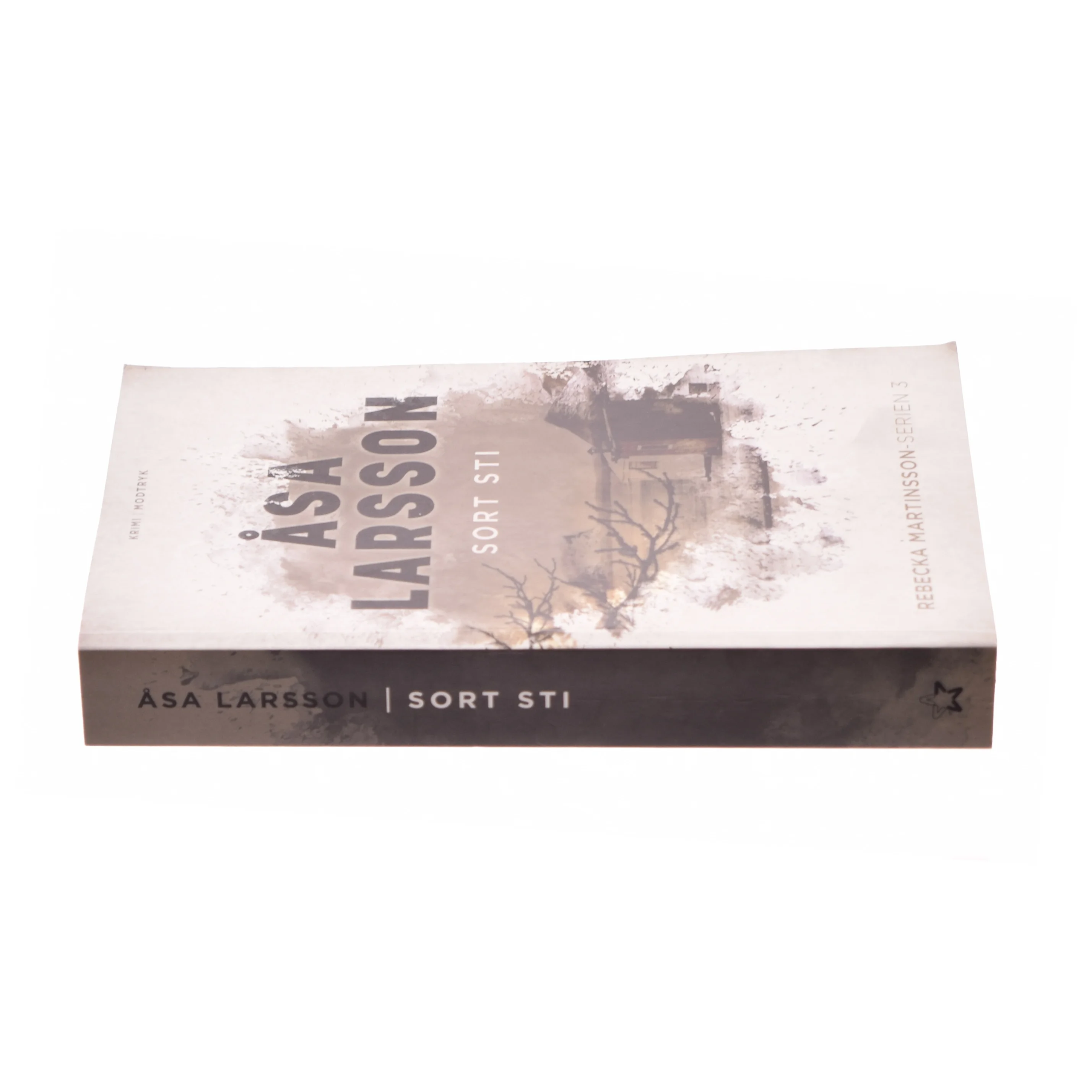 Sort sti af Åsa Larsson (Bog)