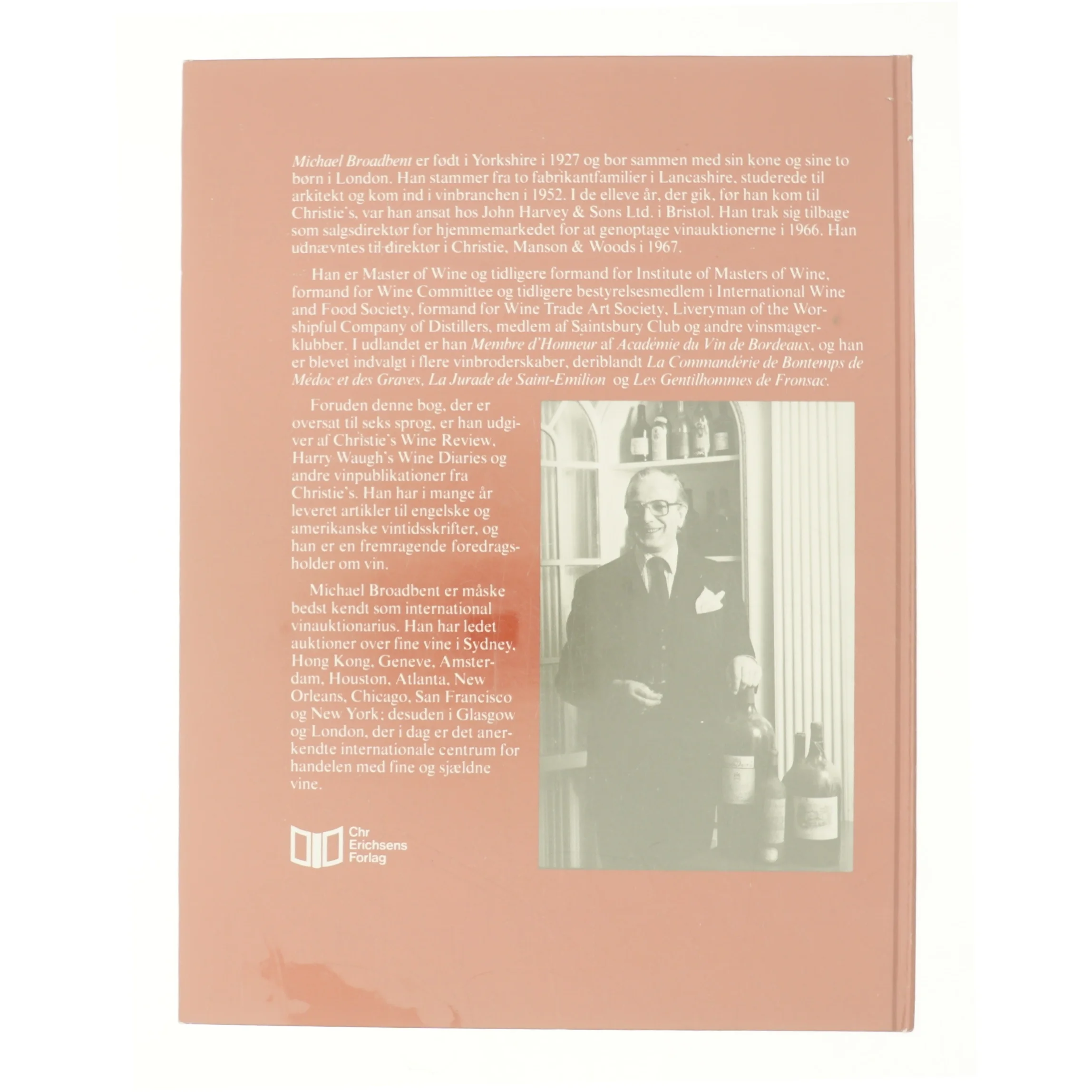 Vin smagning af Michael Broadbent (bog)