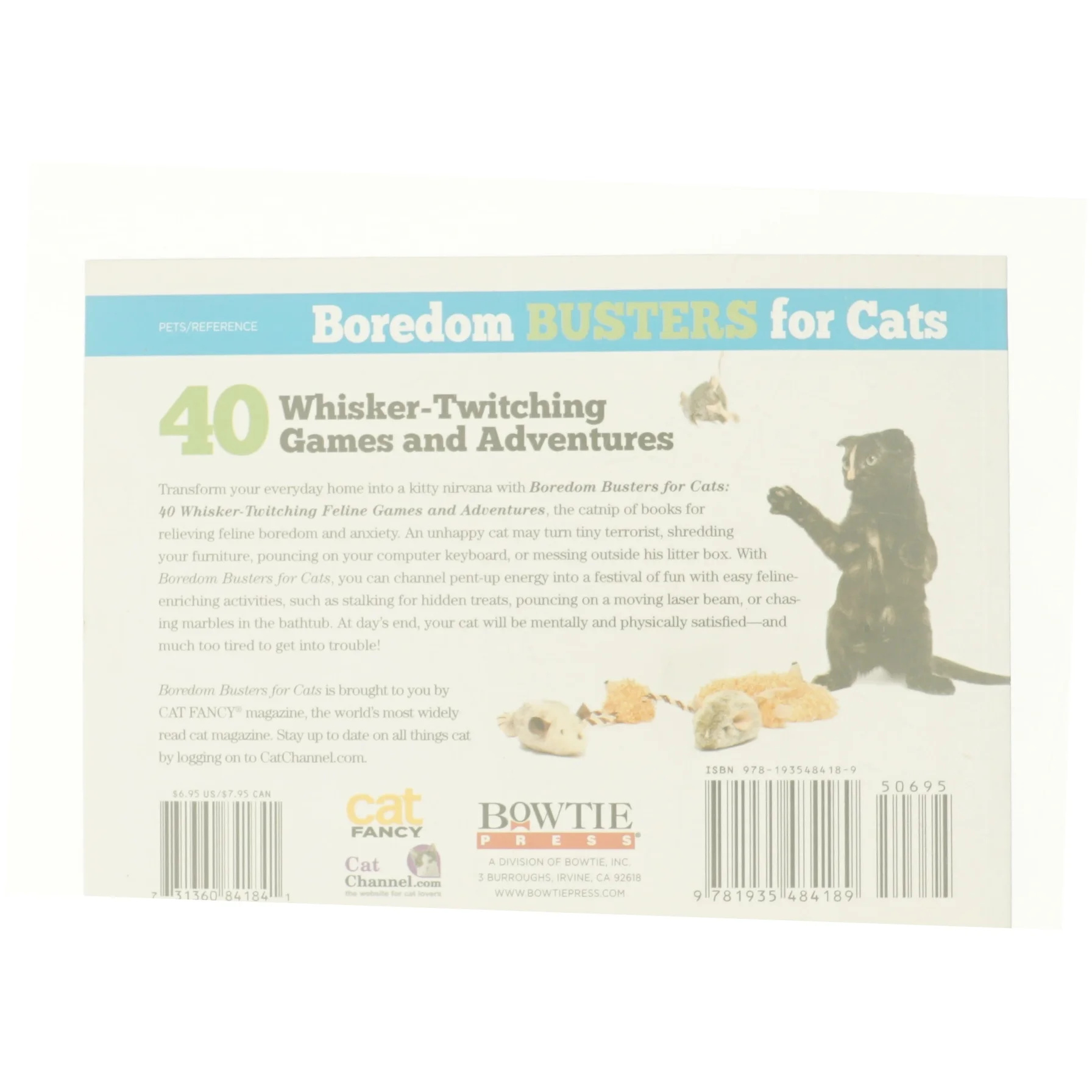 Boredom Busters for Cats : 40 Whisker-Twitching Games and Adventures fra DVD