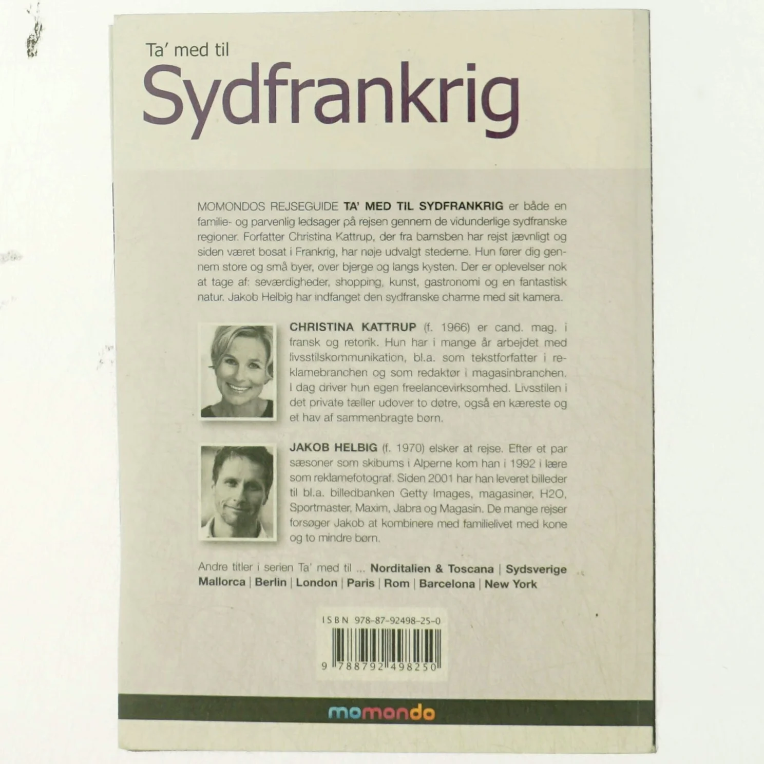 Ta' med til Sydfrankrig af Christina Kattrup (Bog)