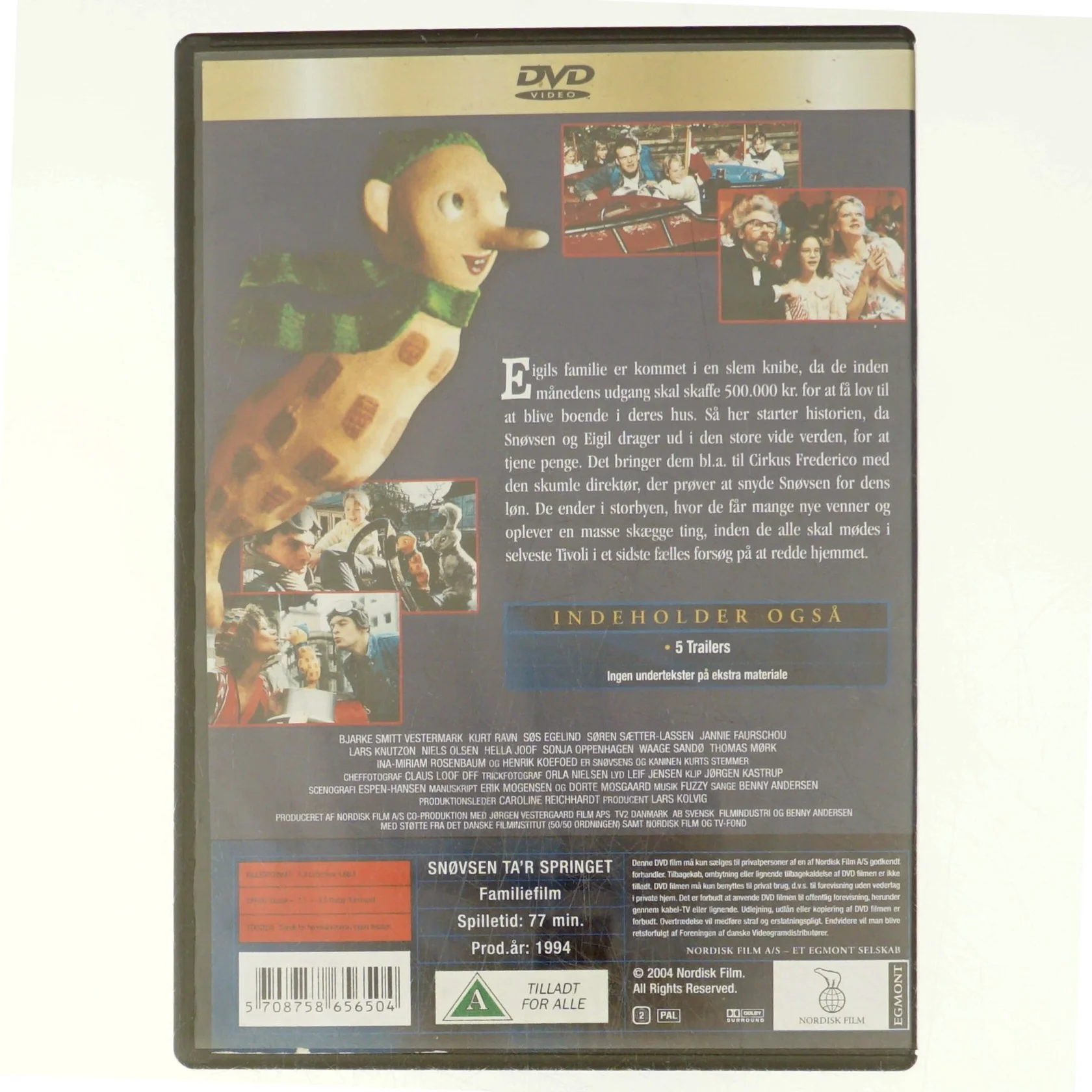 Snøvsen tar´springet