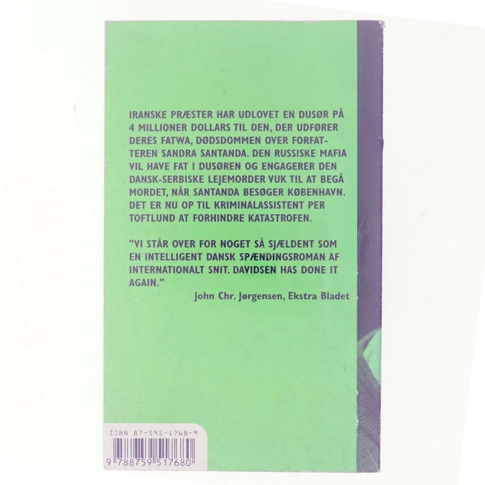 Den serbiske dansker : roman af Leif Davidsen (Bog)