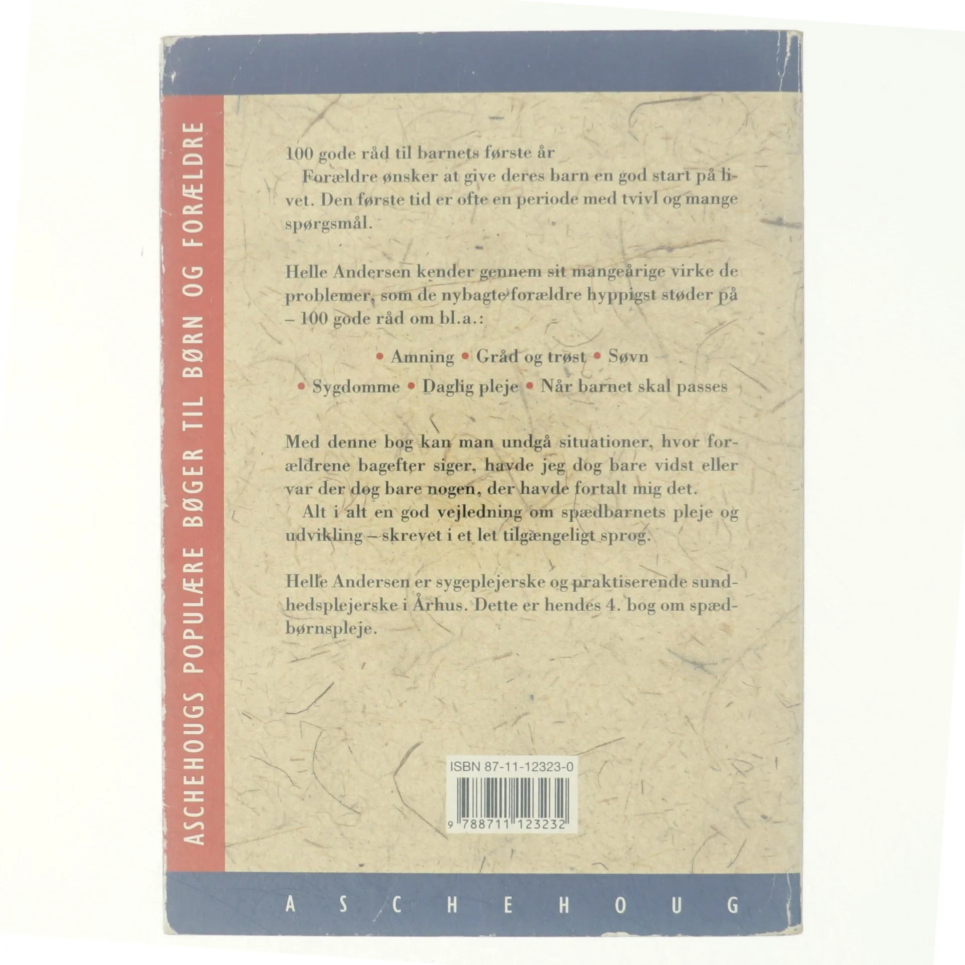 100 gode råd om spædbørnspleje af Helle Andersen (Bog)