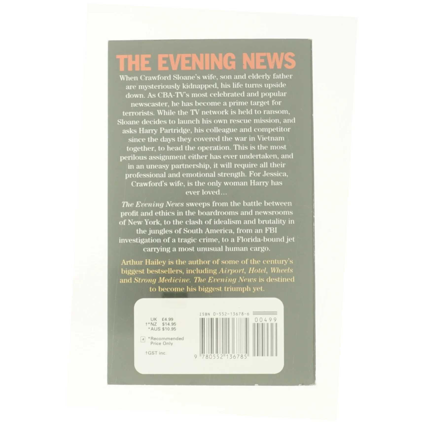 The Evening News af Arthur Hailey (Bog)