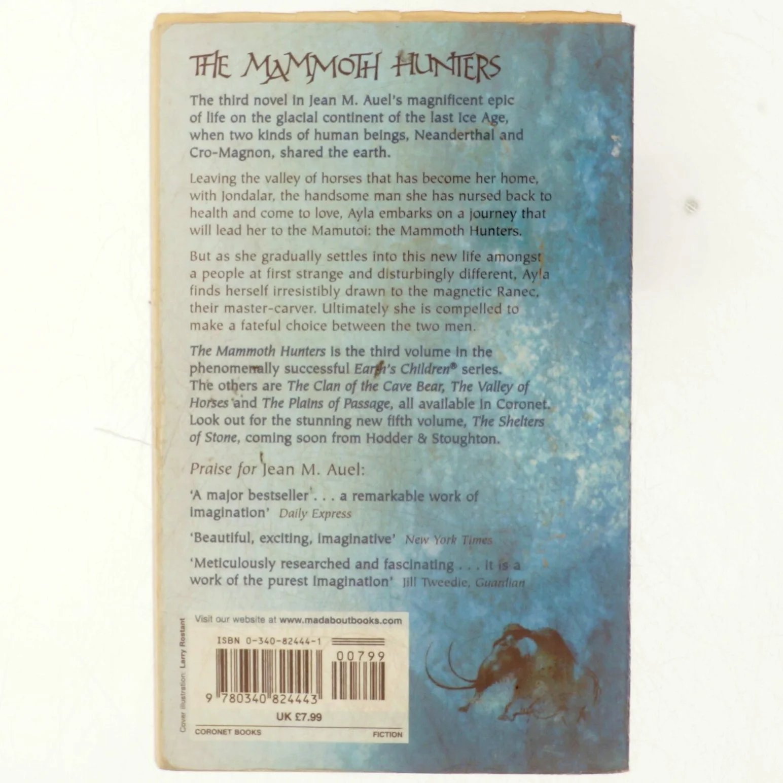 The mammoth hunters af Jean M. Auel (Bog)