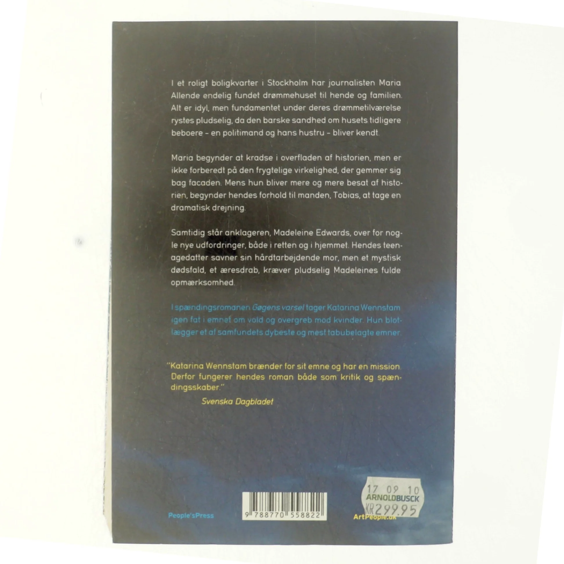 Gøgens varsel af Katarina Wennstam (Bog)