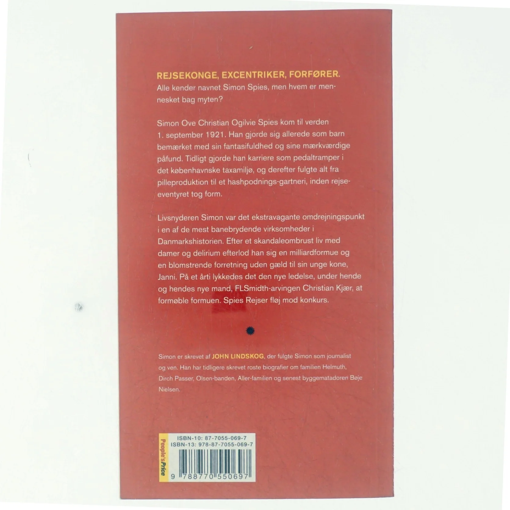 Simon af John Lindskog (Bog)