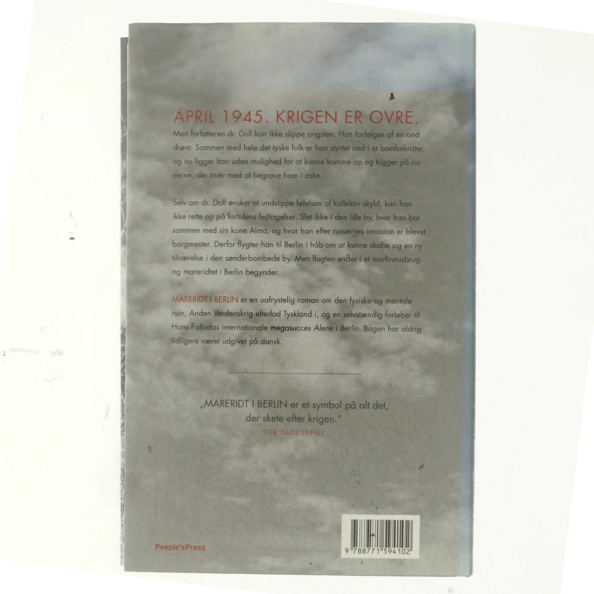 Mareridt i Berlin : roman af Hans Fallada (Bog)